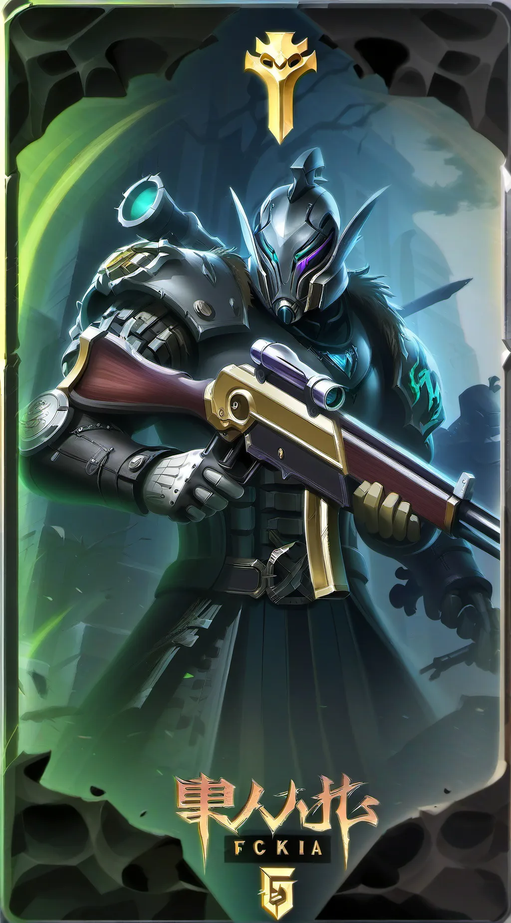 ai character: The Phantom background