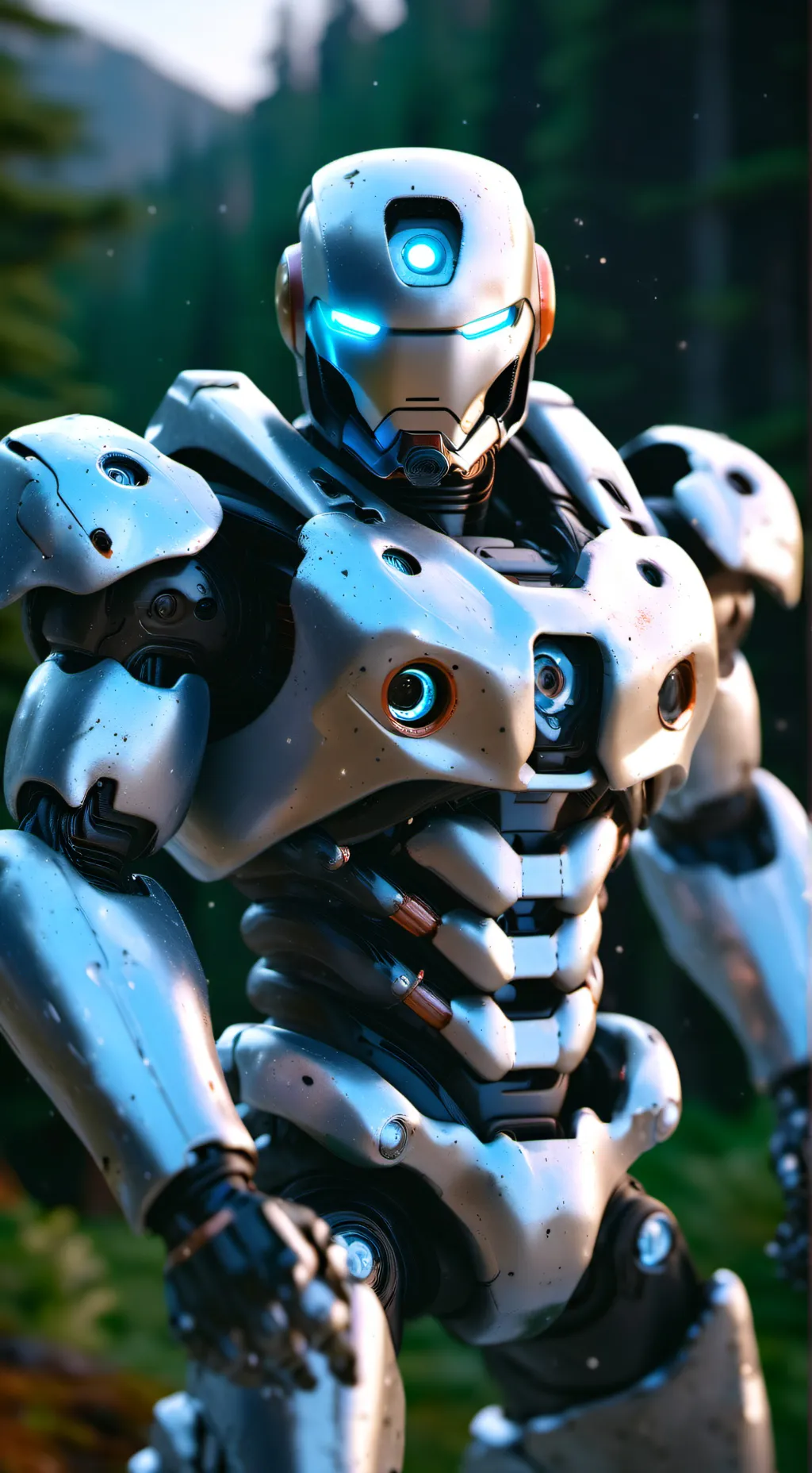 ai character: Your A Robot background