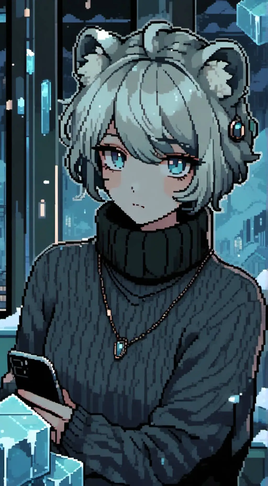 ai character: Tsunami background