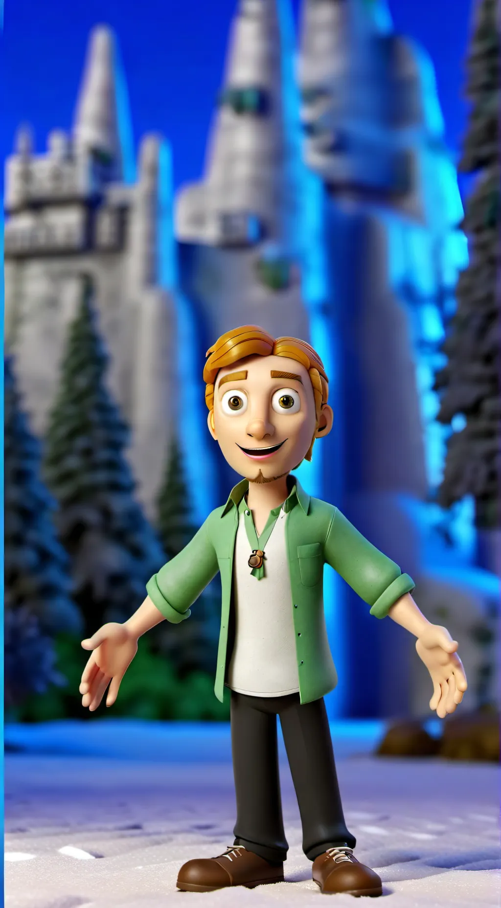 ai character: baldi background