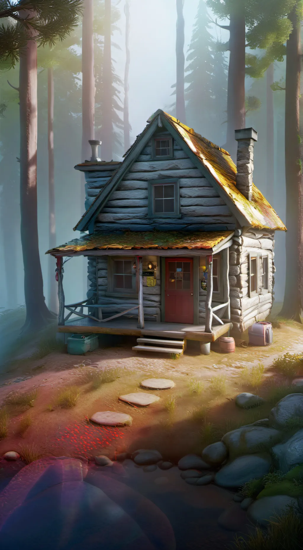 ai character: Gravity Falls background