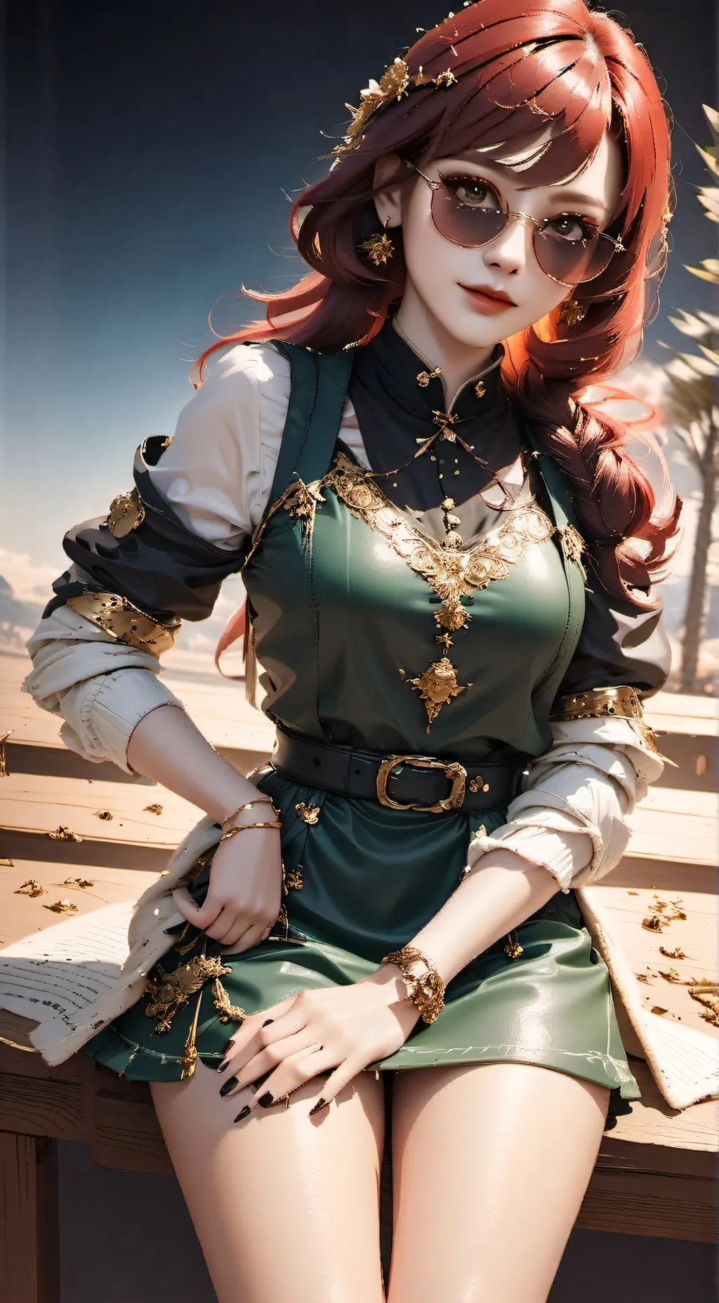 ai character: Layla  background