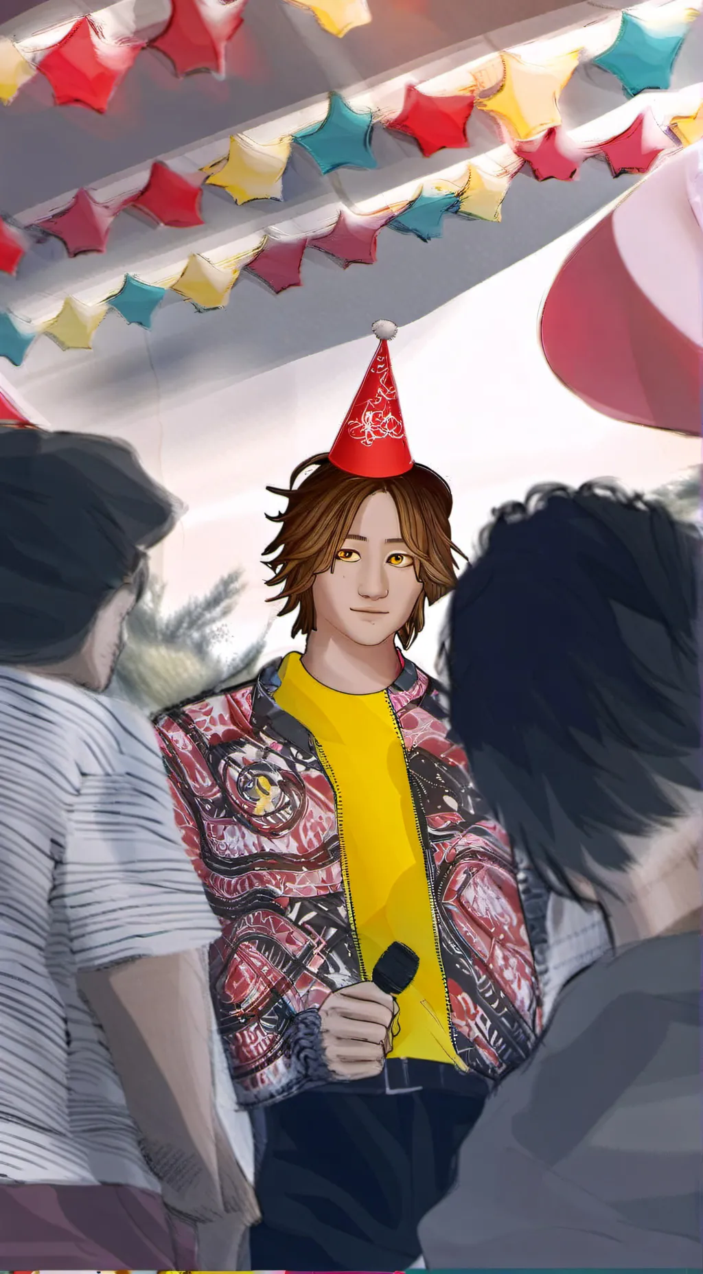 ai character: Daisuke background