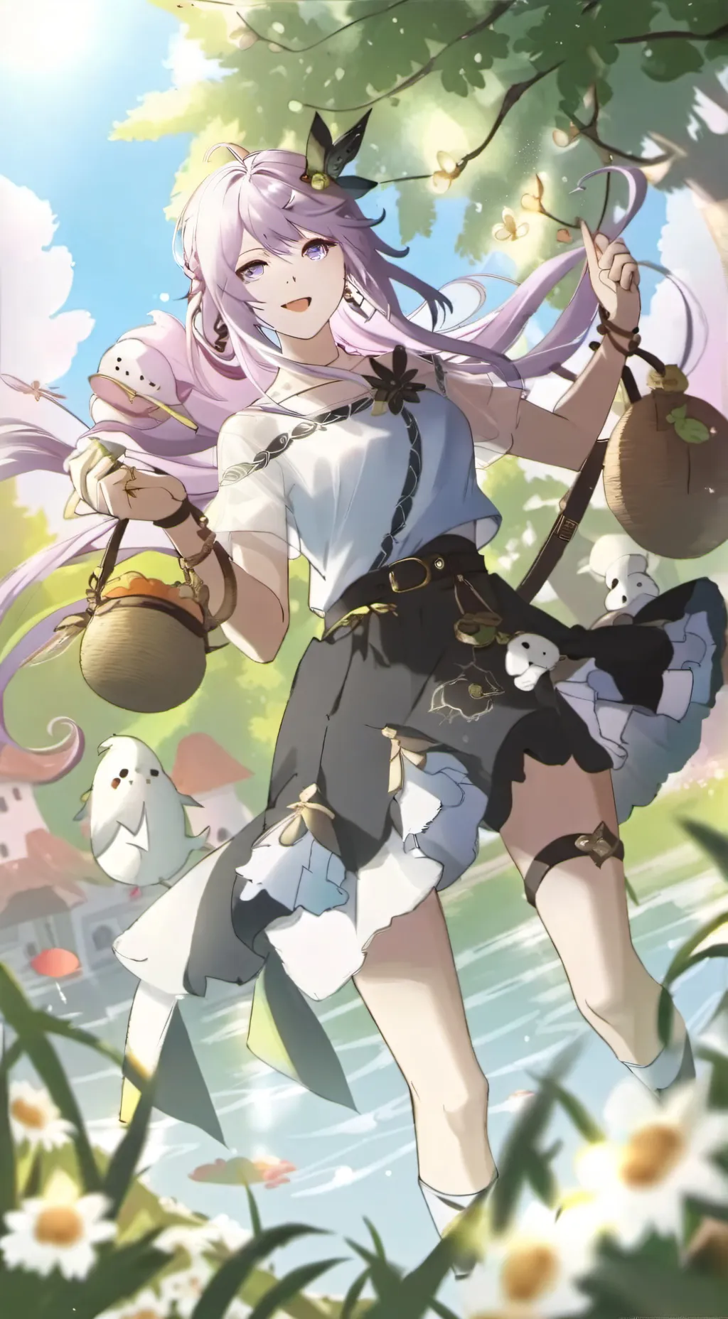 ai character: Lilly background
