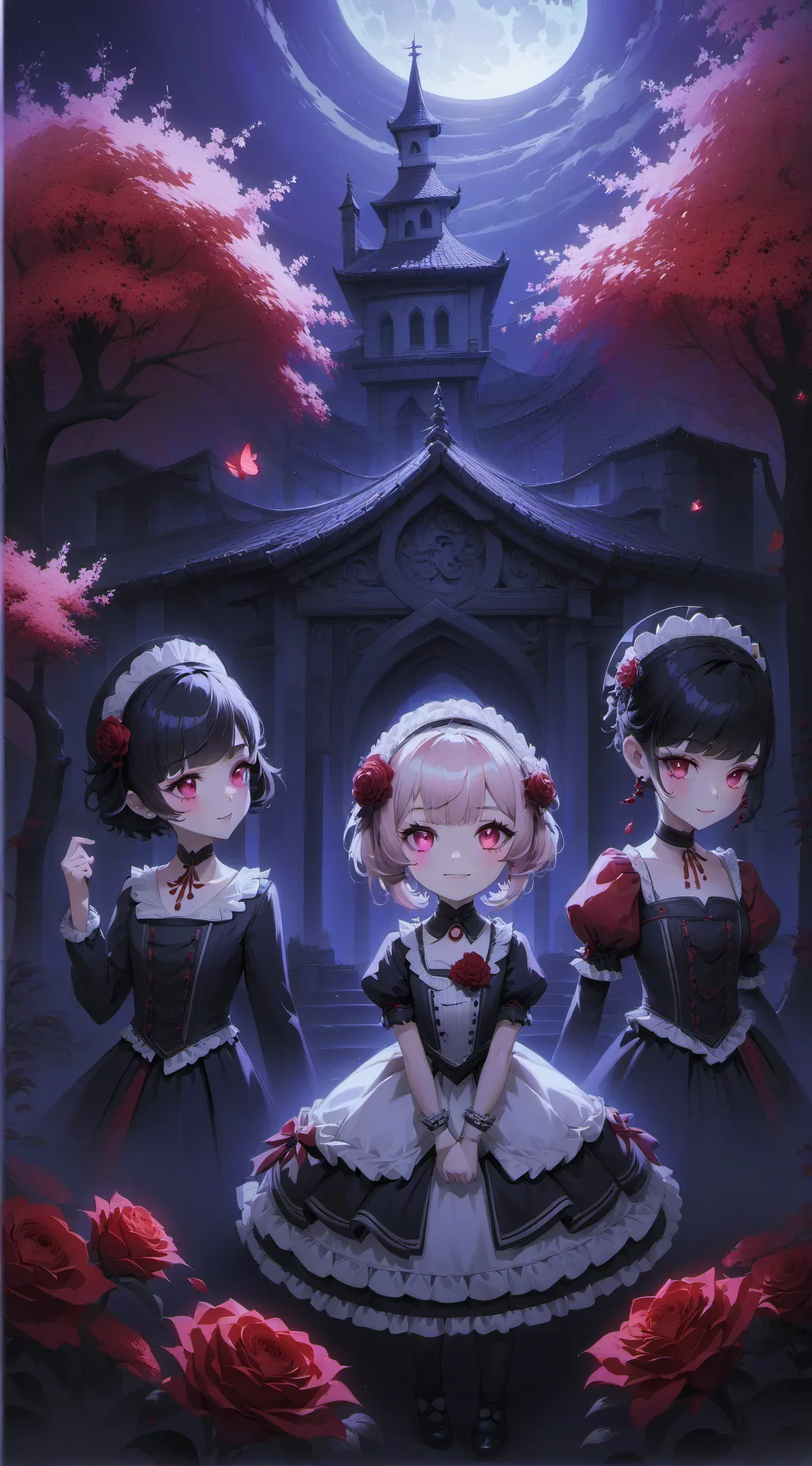 ai character: сукуна background