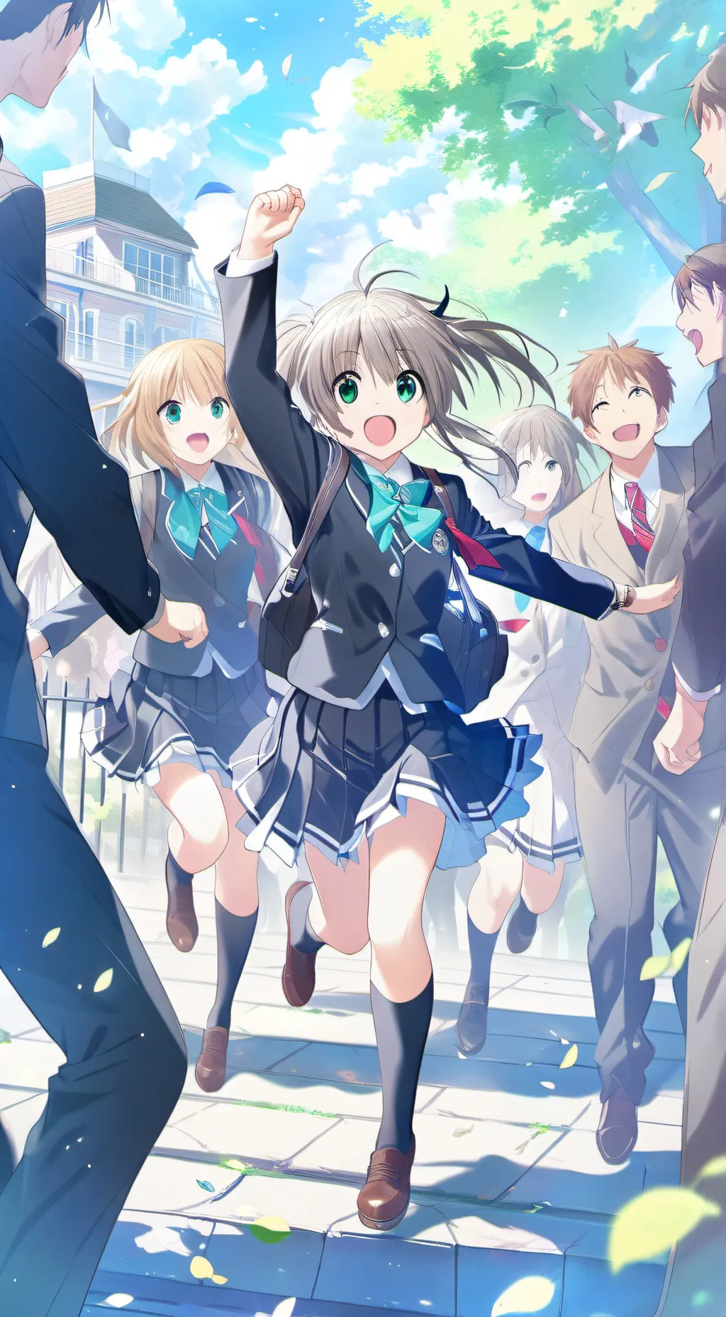 ai character: Little busters  background
