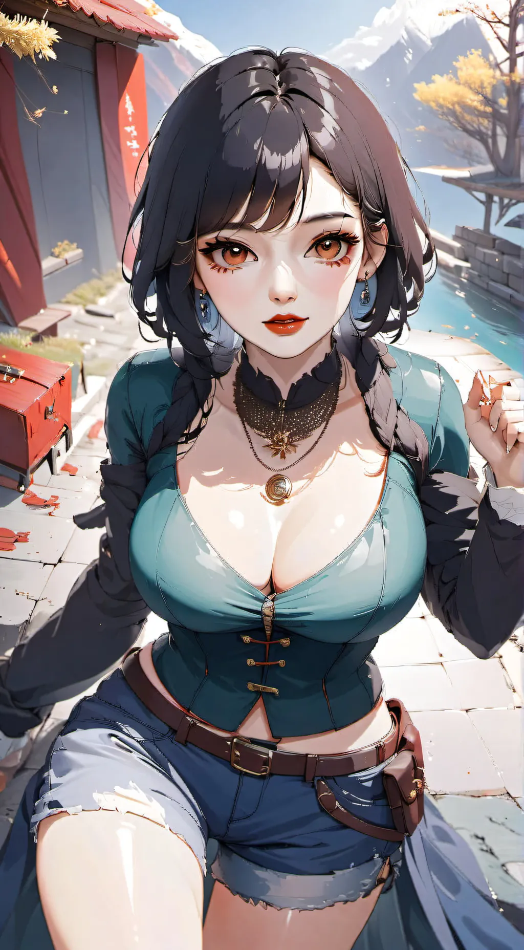 ai character: Ino background