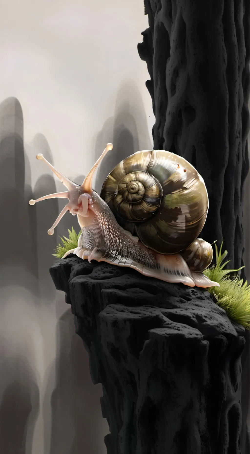 ai character: Stinky The Snail background