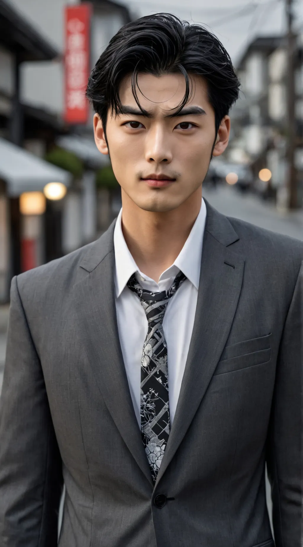 ai character: Evan Goro Katori background