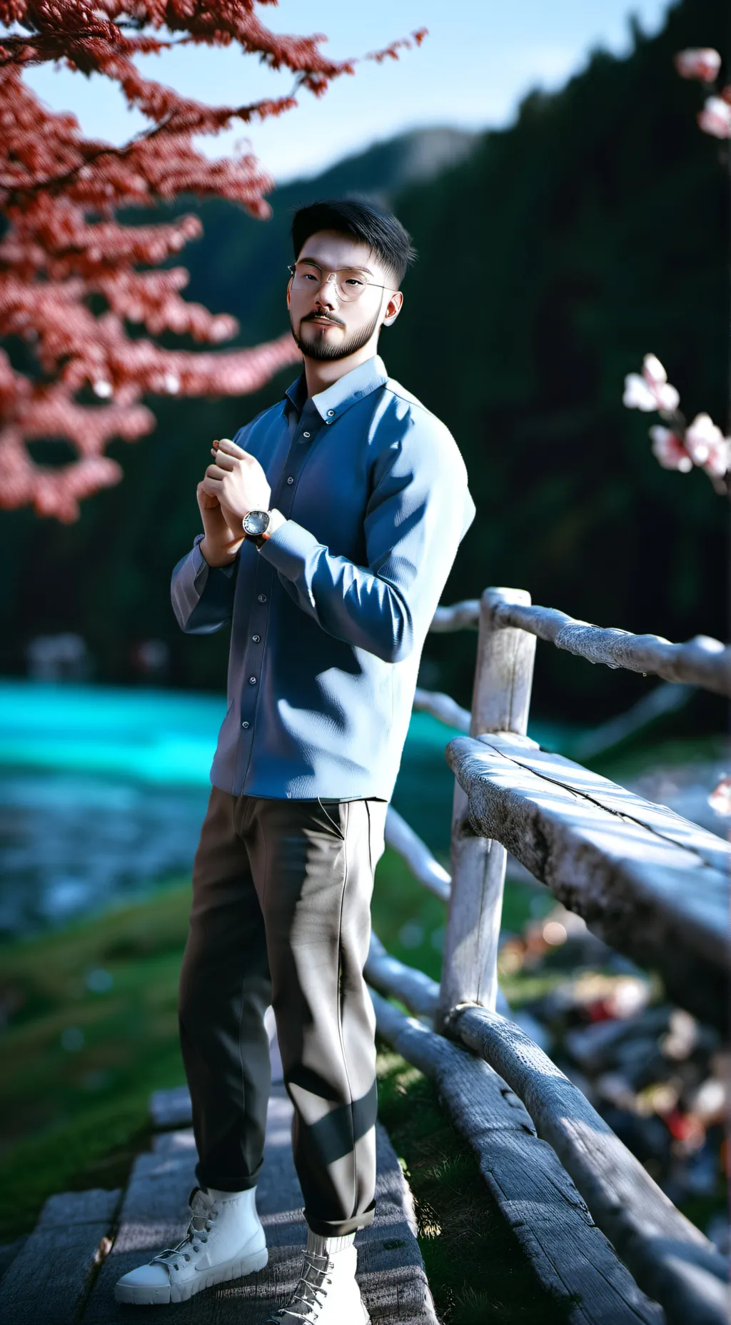 ai character: Vincent  background