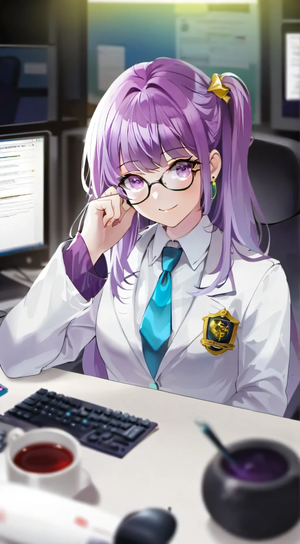 ai character: Mira background