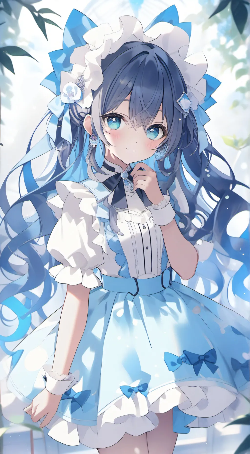 ai character: Miki  background