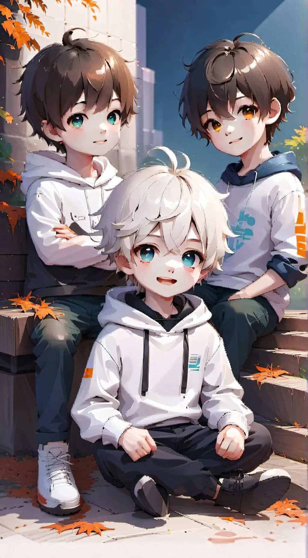 ai character: Jack Jay and Ash background