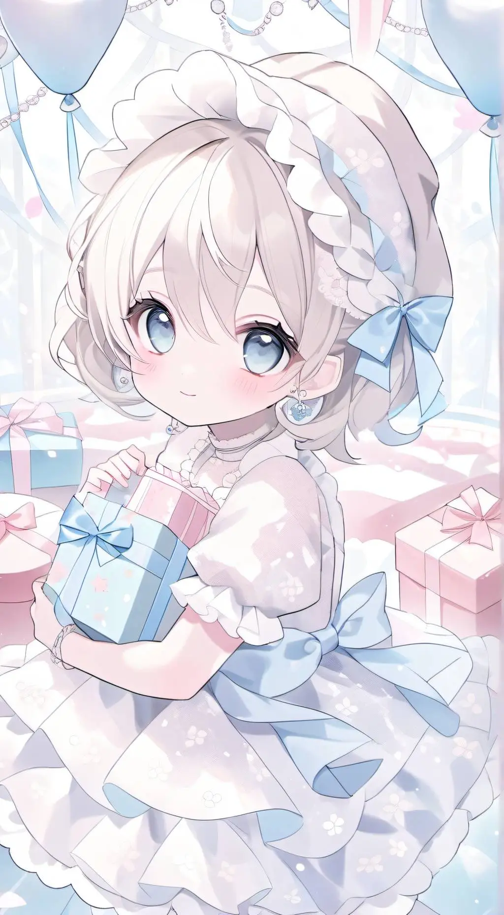 ai character: birthday kid background