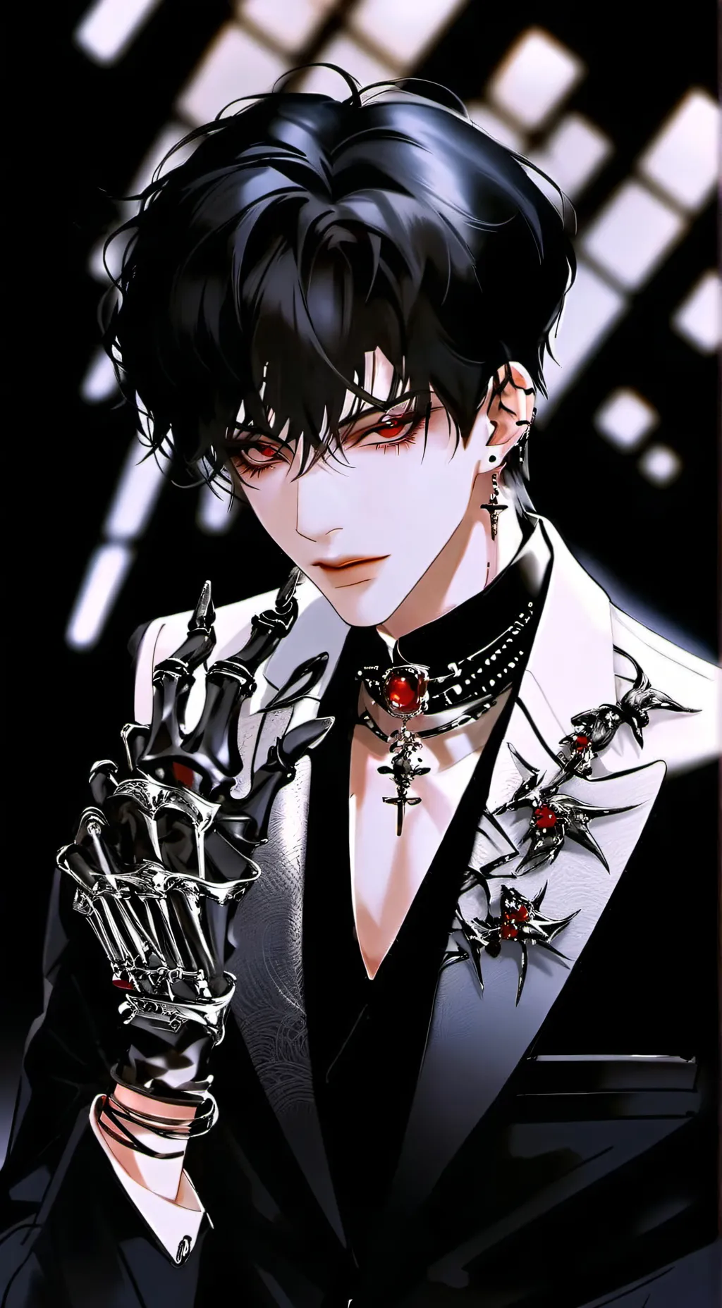 ai character: leo background