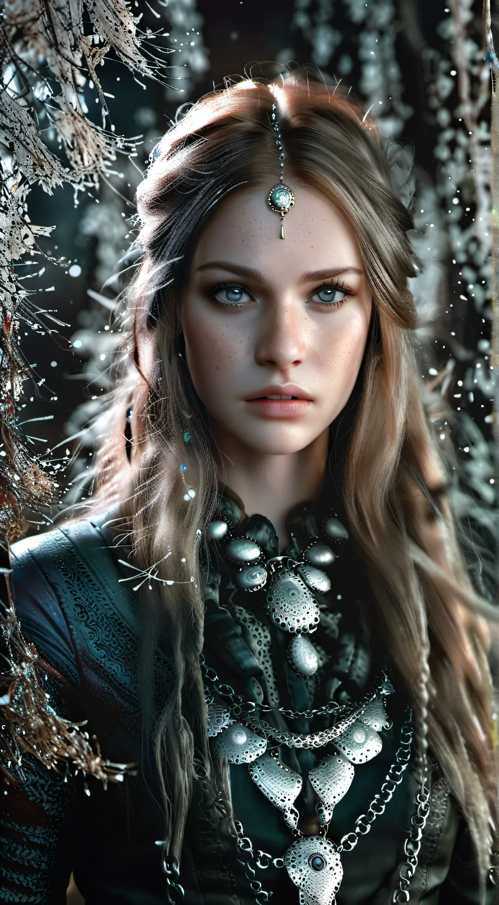 ai character: Aubree bates  background