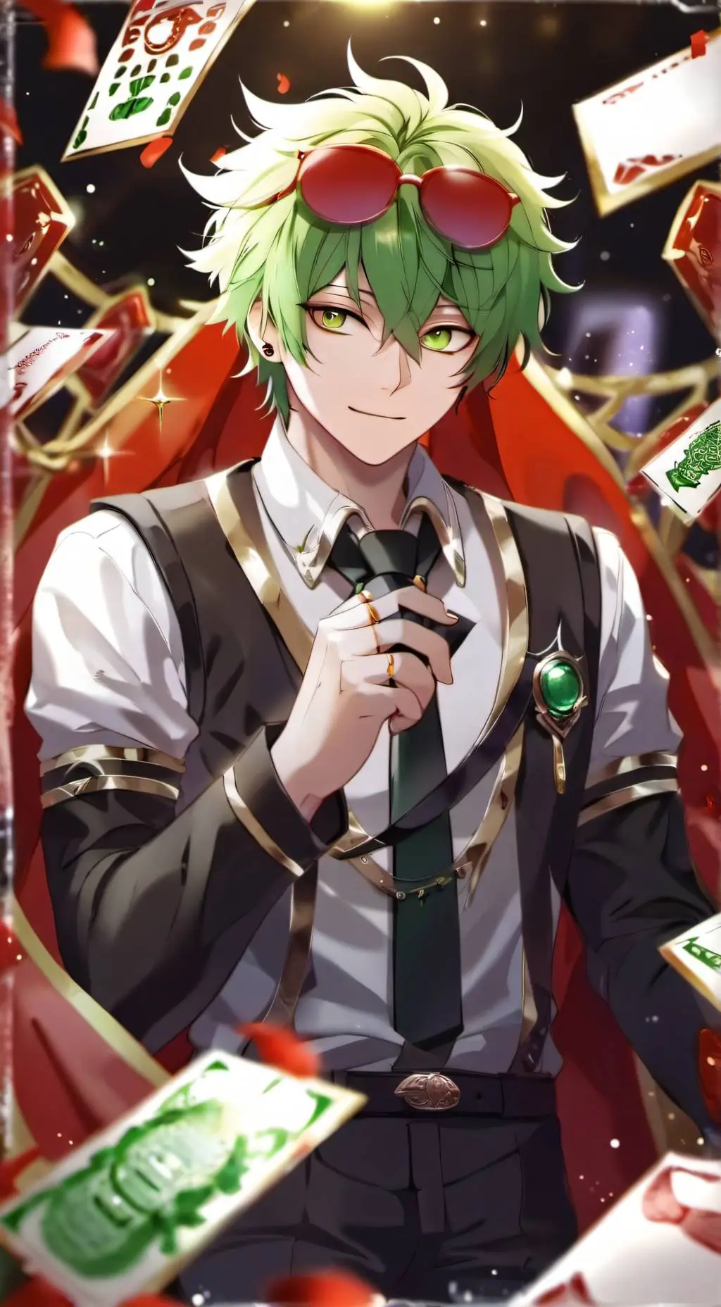 ai character: Bakugo’s sister background