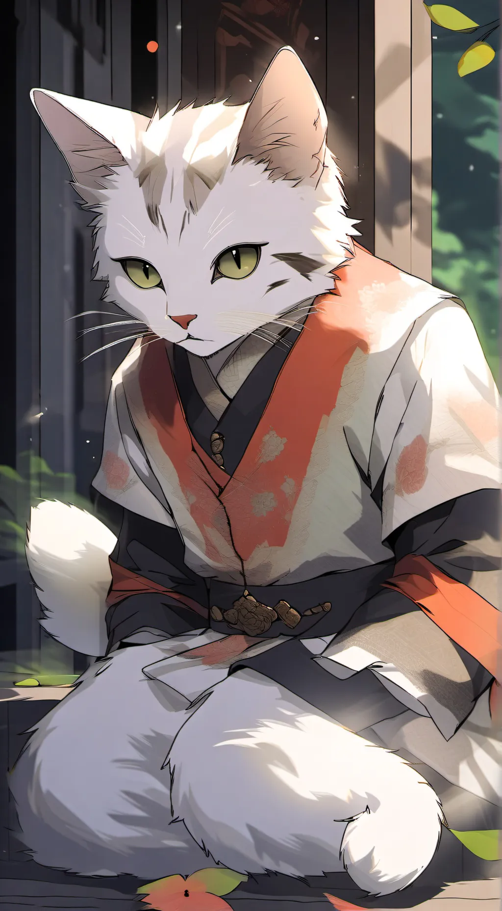 ai character: kitty background