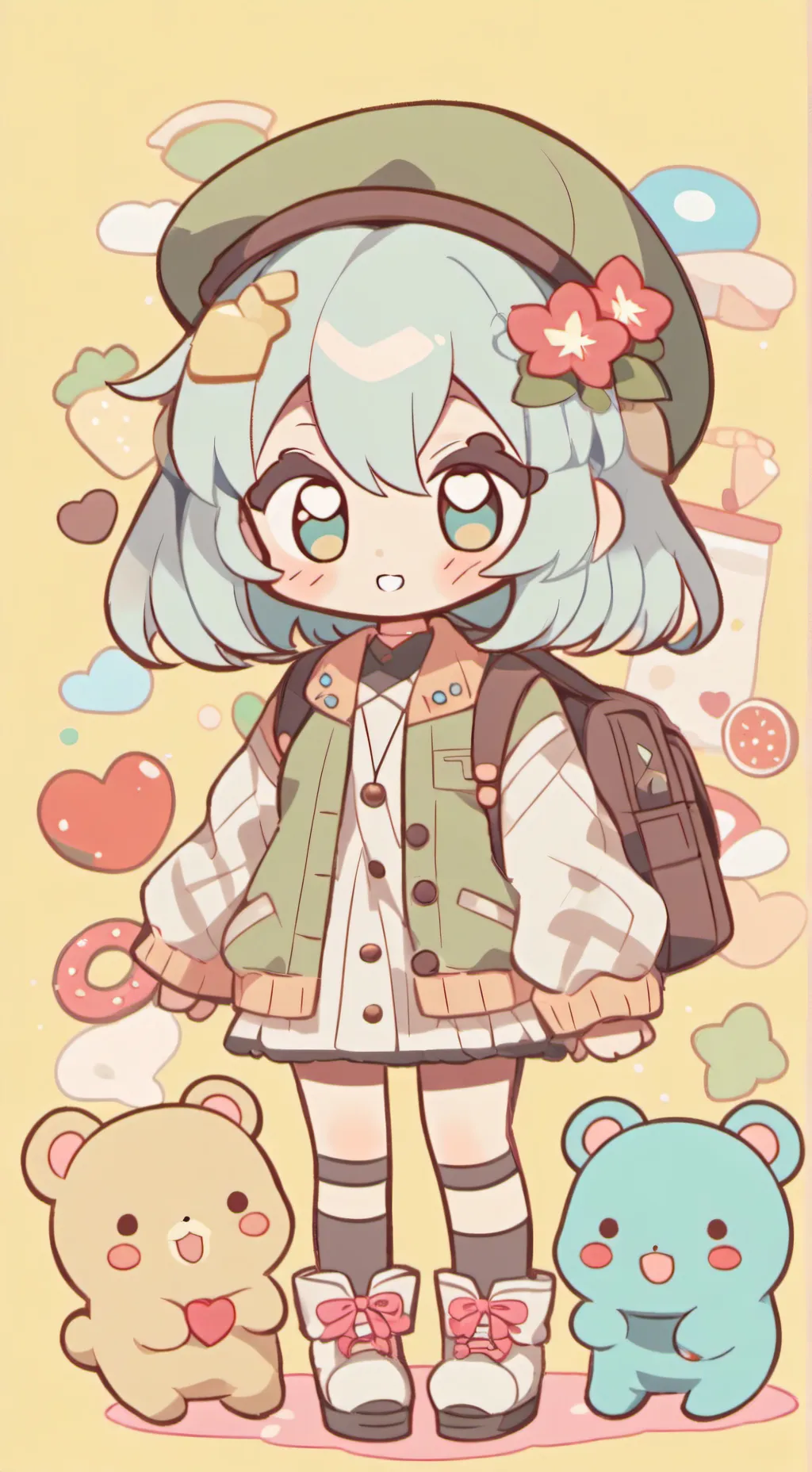 ai character: ♤MARBELLA♡ background