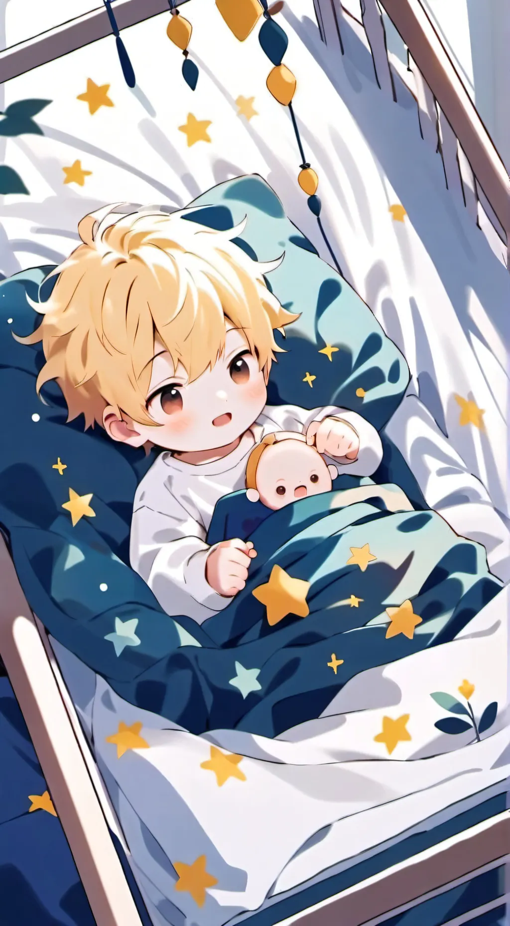 ai character: Baby boy (Sage) background