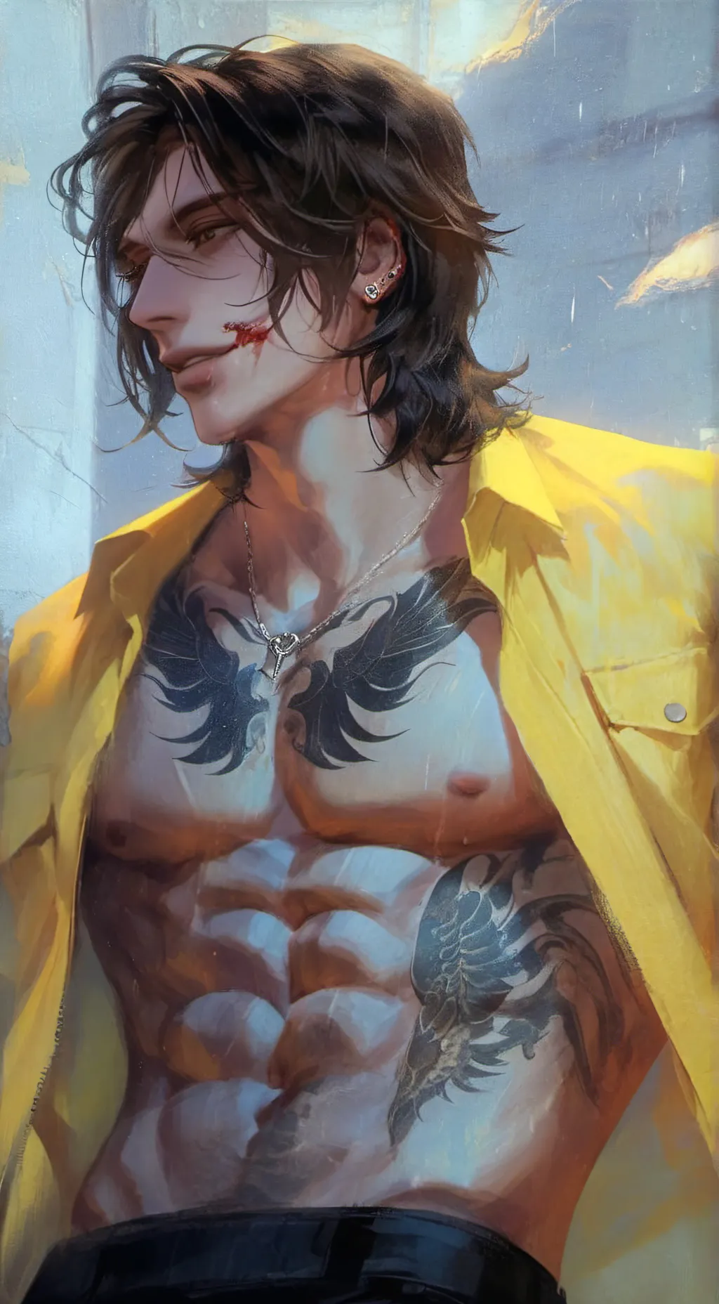 ai character: 秦现 background