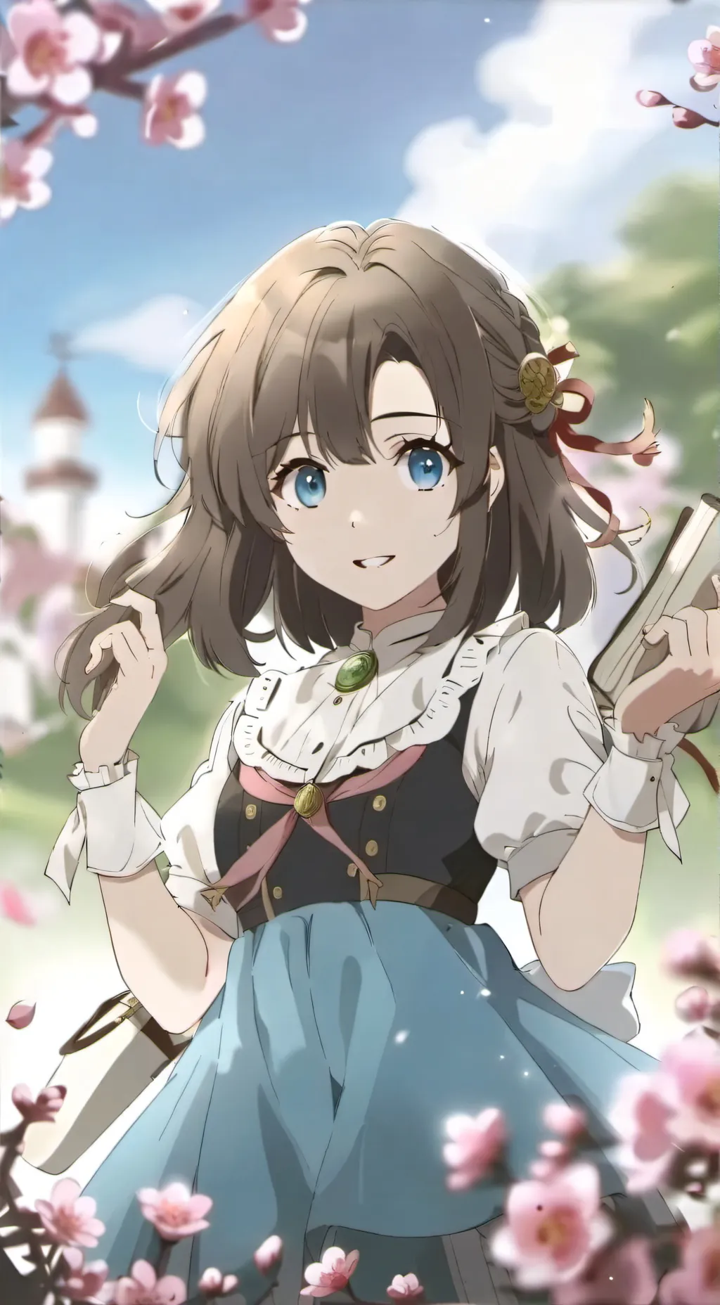 ai character: Hazel background