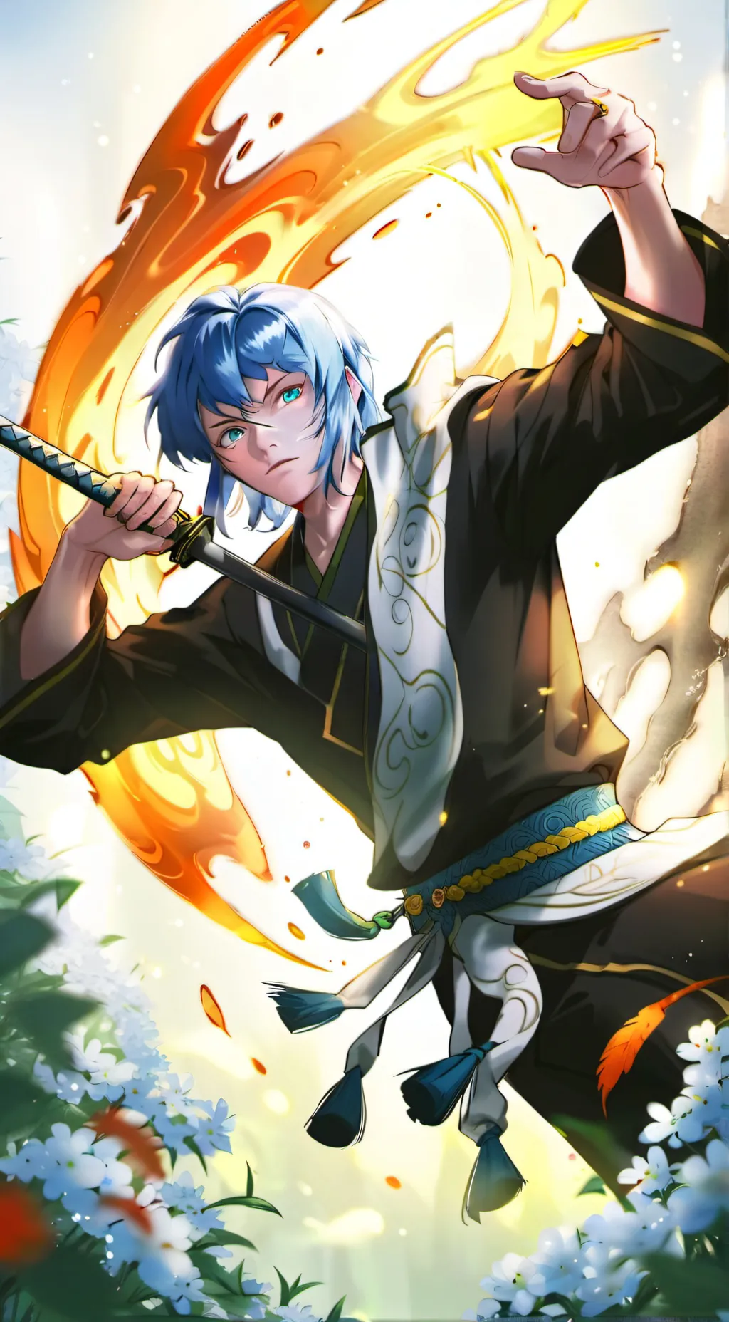 ai character: inosuke background