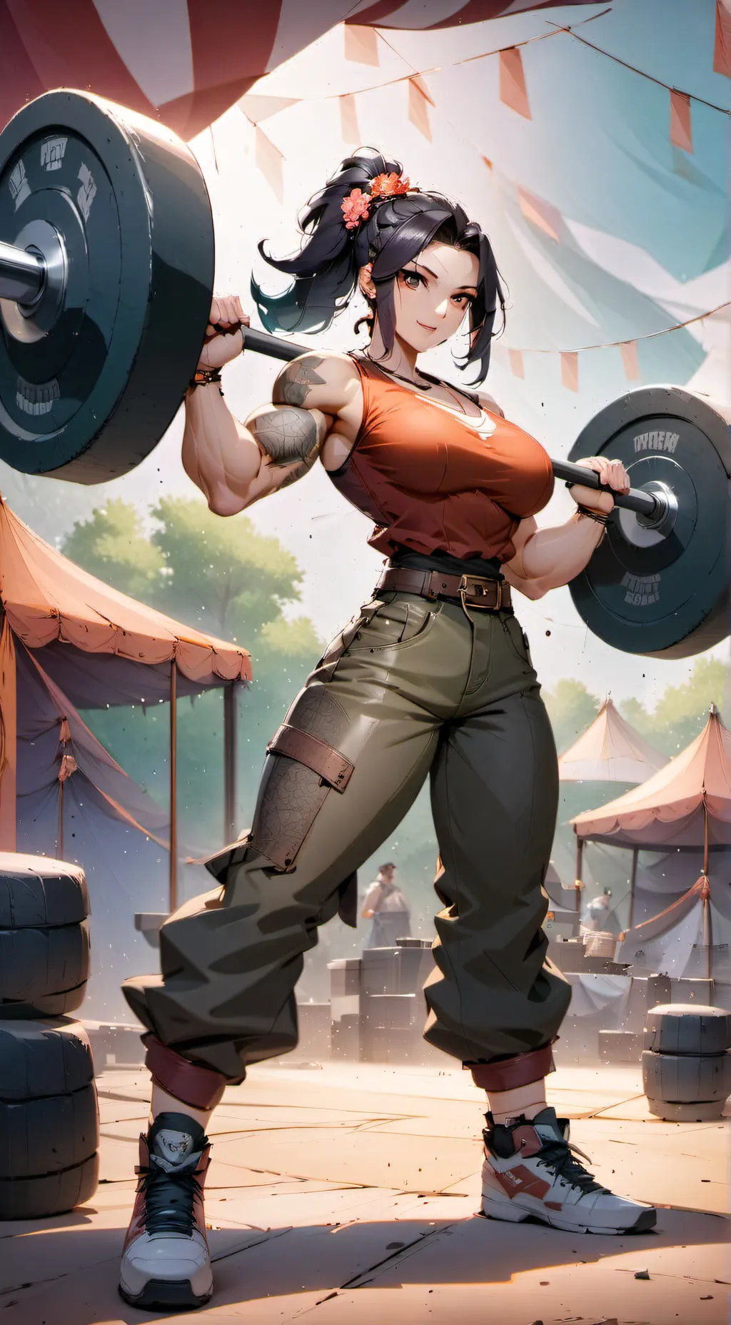 ai character: Zenobia background