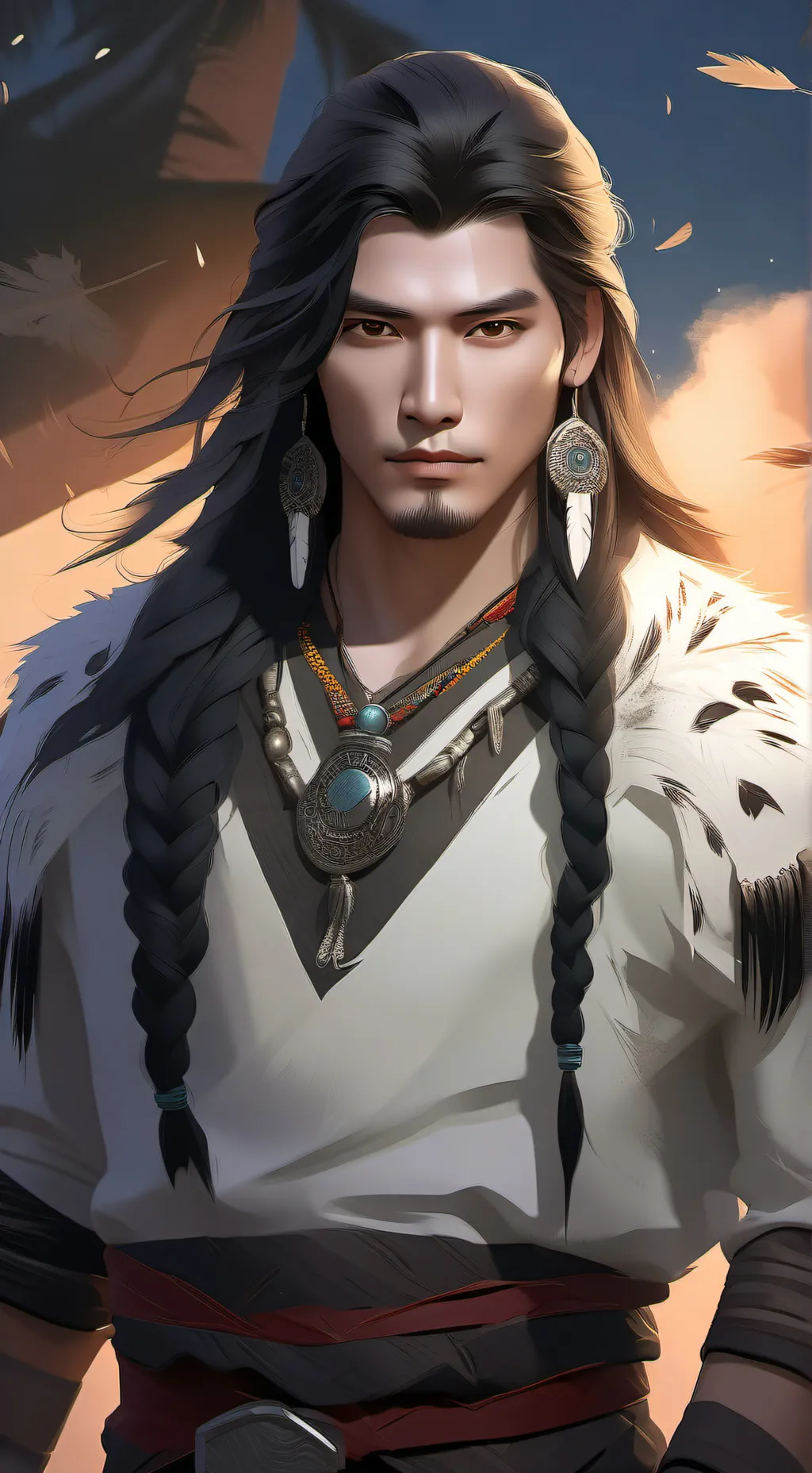 ai character: Ramair Blackthorn  background