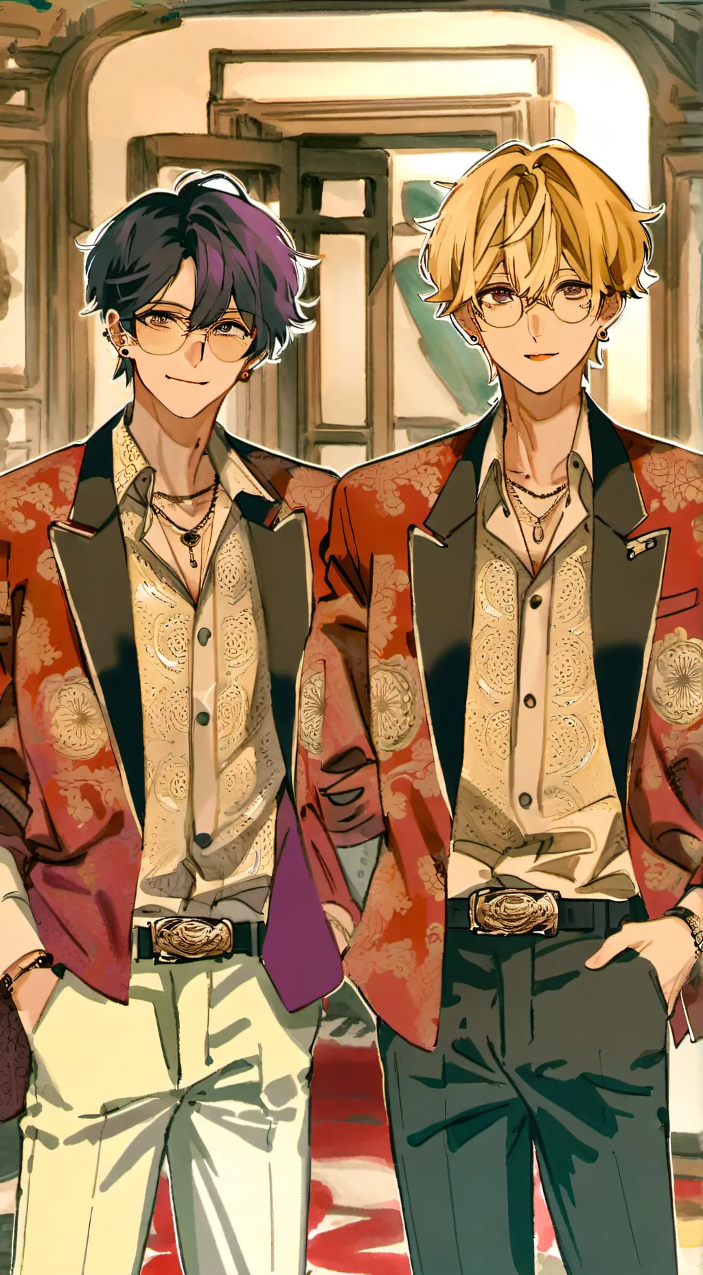 ai character: ✨Lee & Kyou✨ background