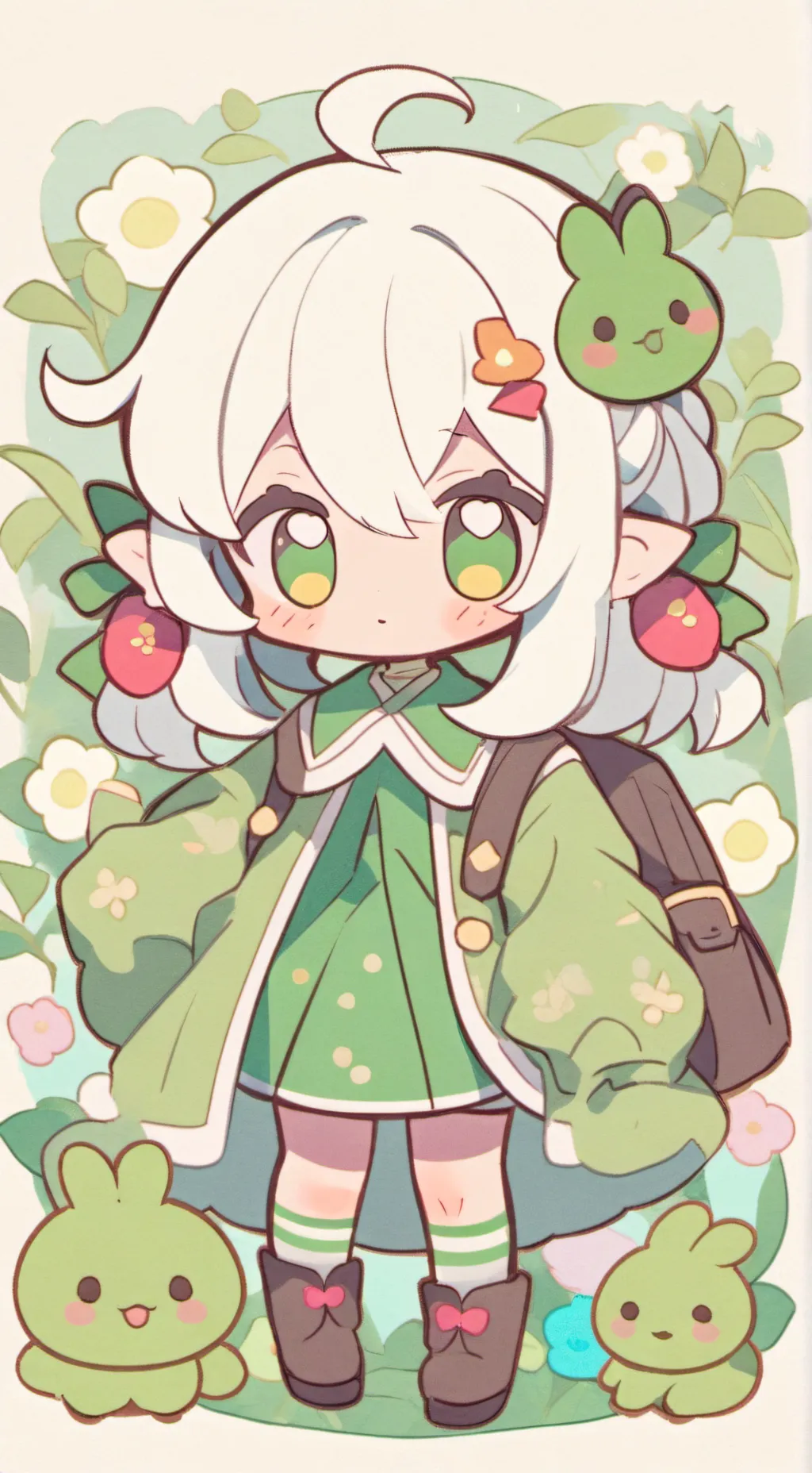 ai character: Мила background