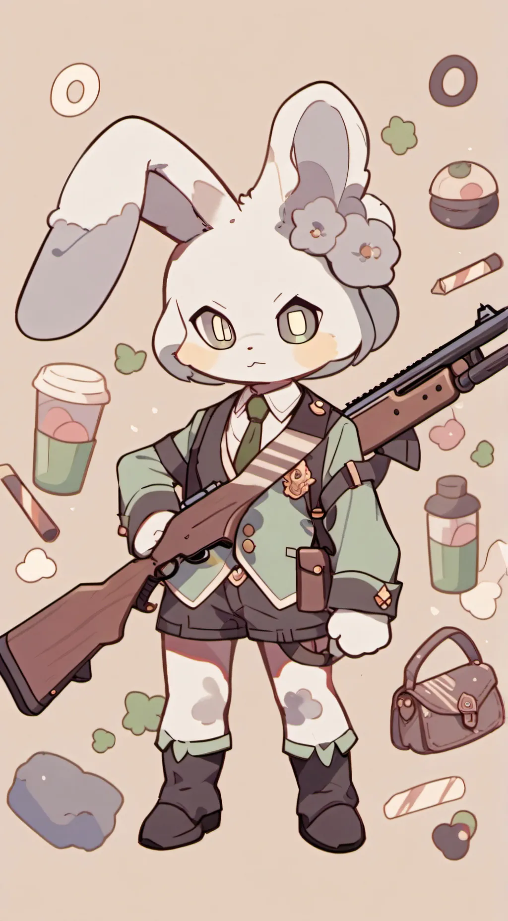 ai character: bloon background