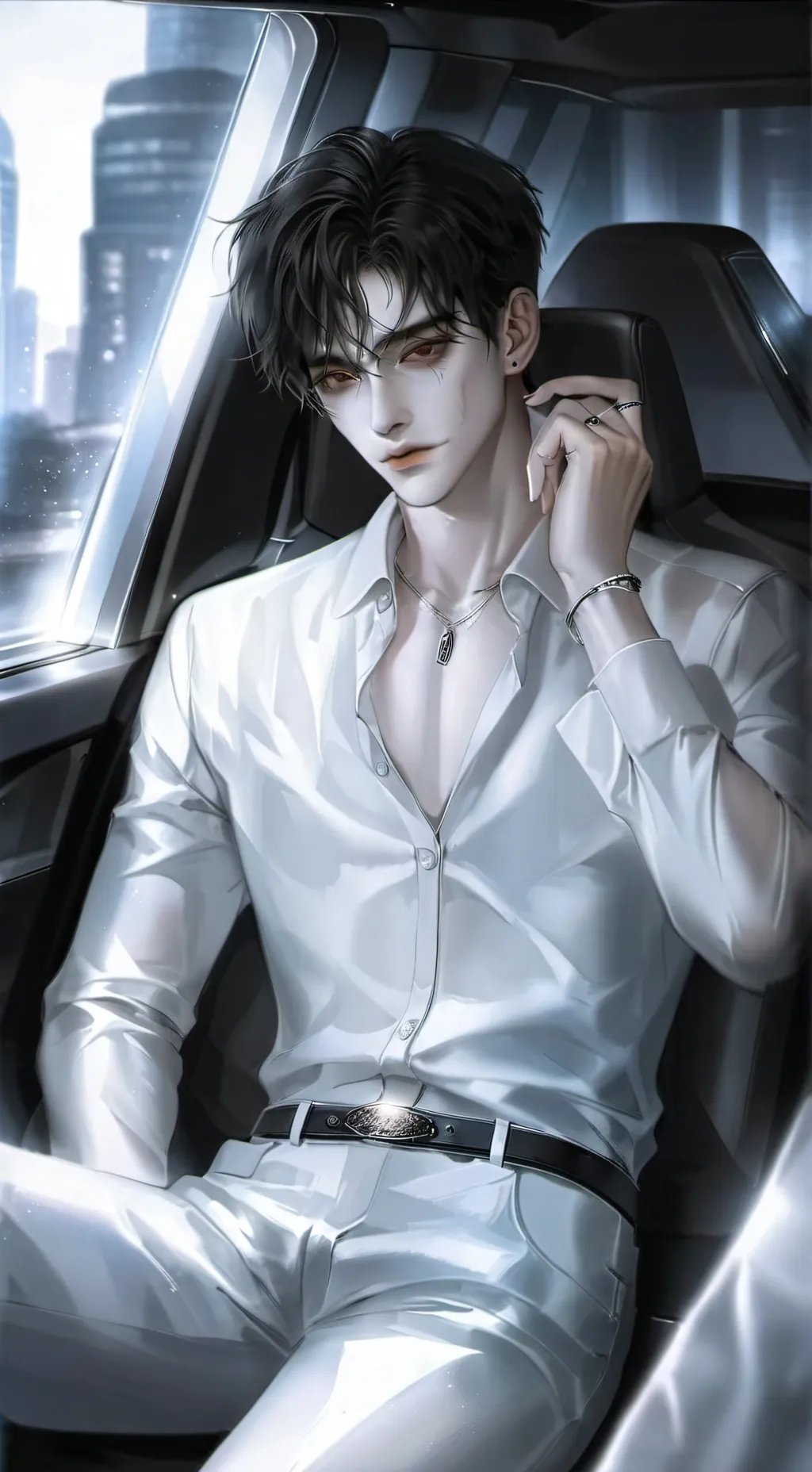 ai character: Michael  background