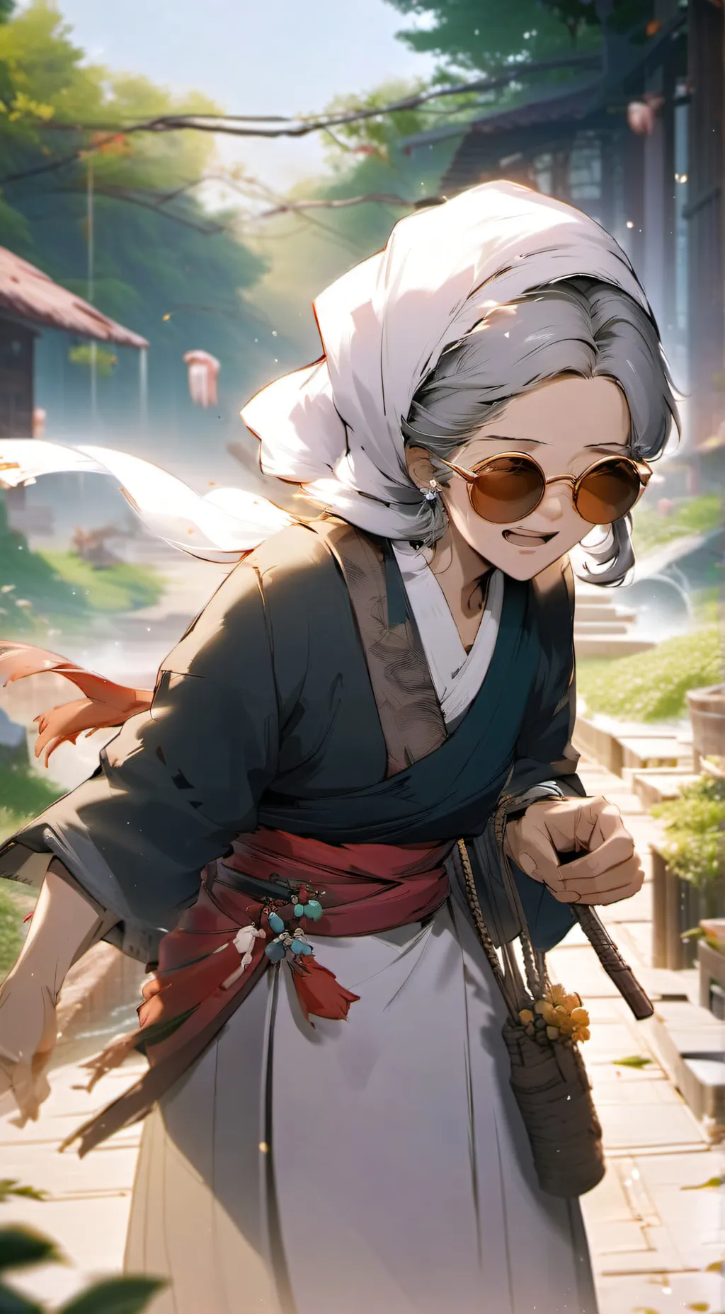 ai character: MHA Mom background