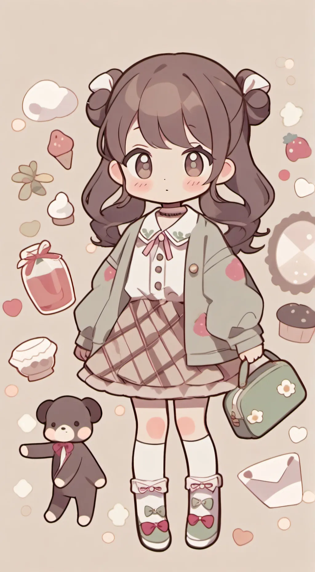 ai character: lilly background