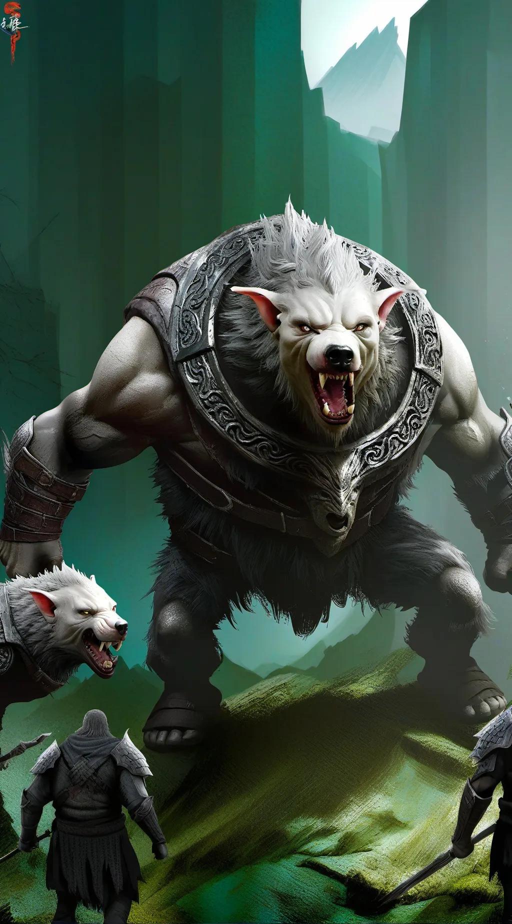 ai character: polar man background