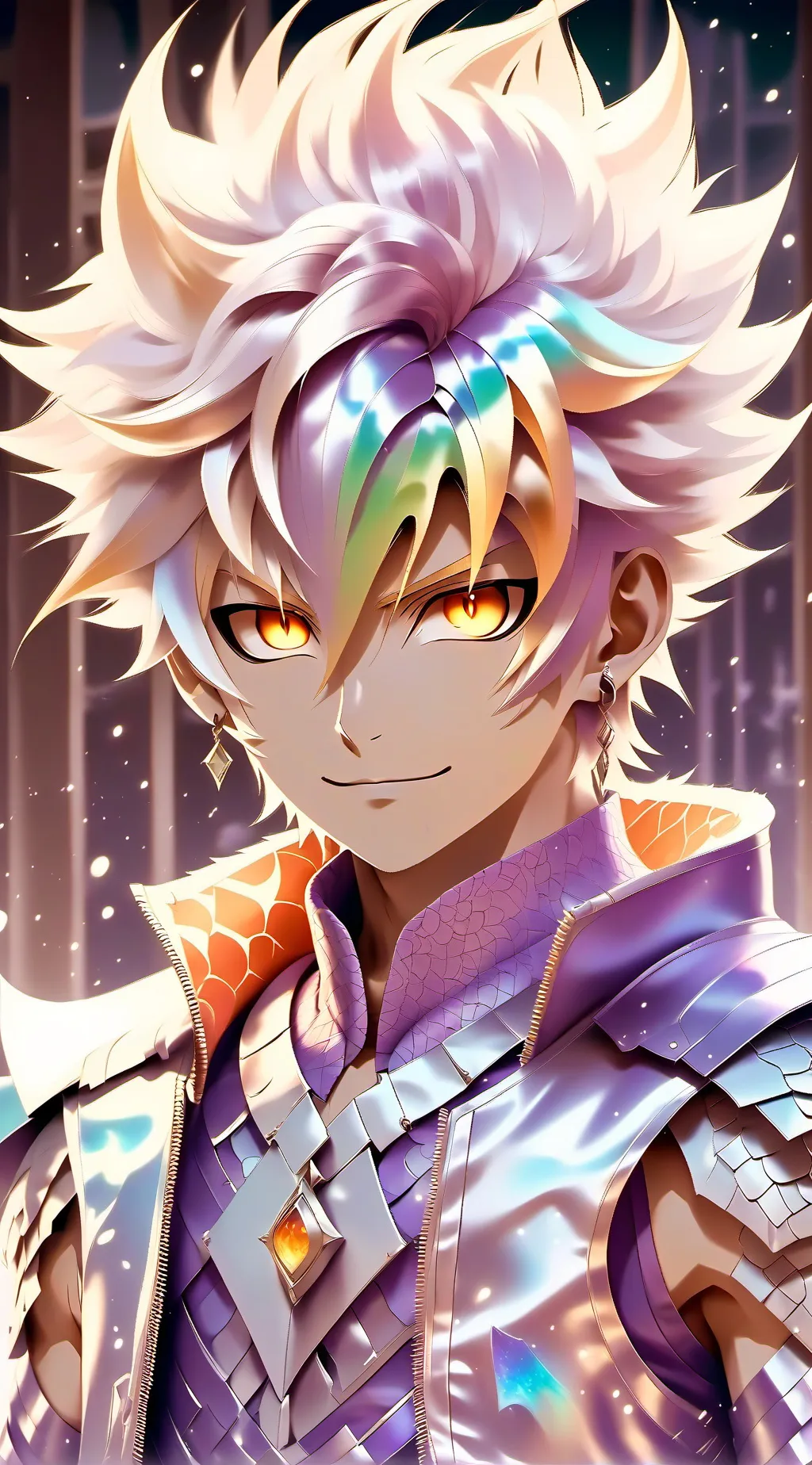 ai character: Bakugo  background