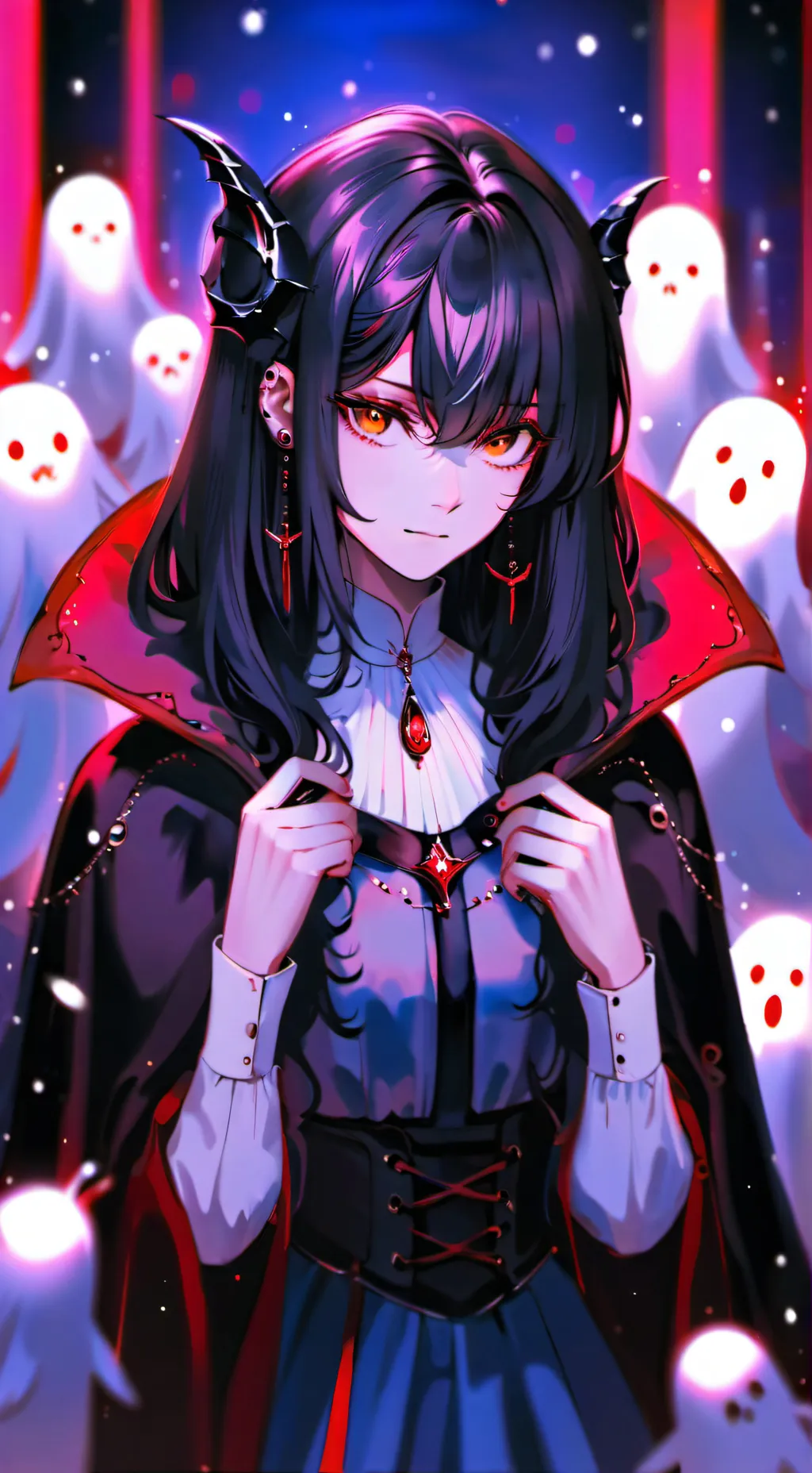 ai character: ✃Ravenna Maniae background