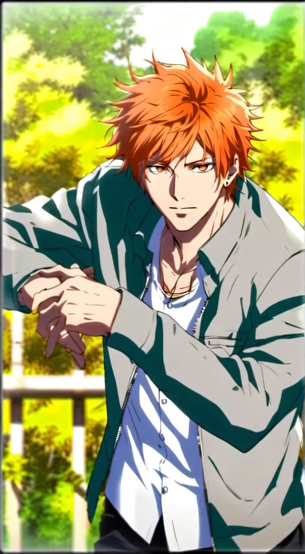 ai character: Gojo Satoru~ background
