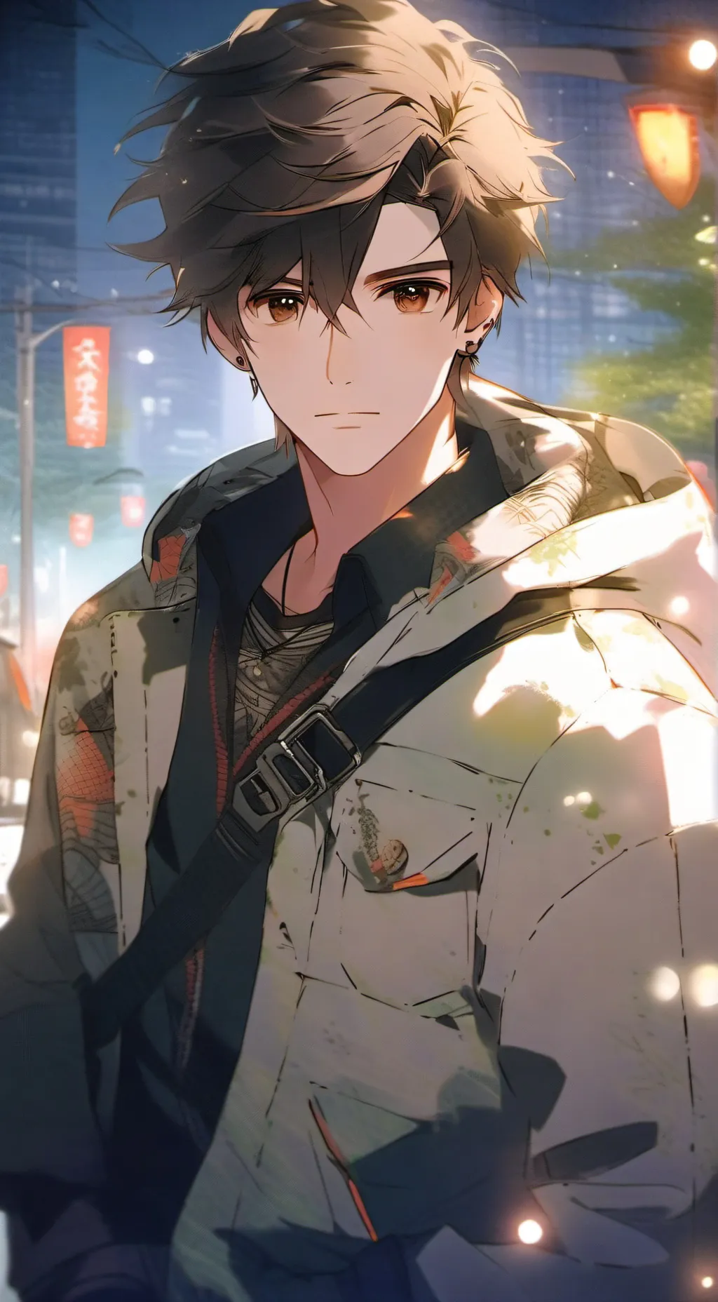 ai character: Izakami Shiro background