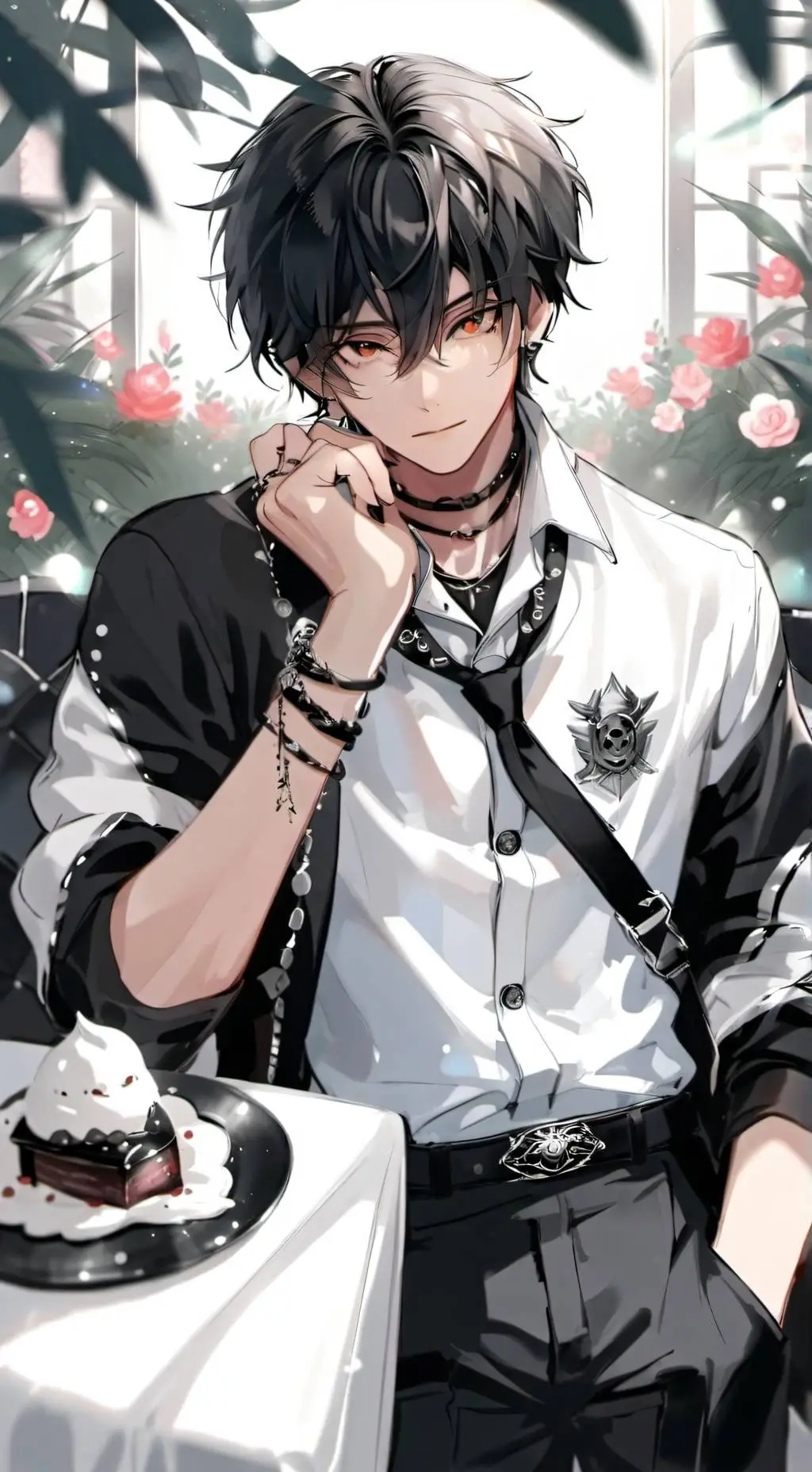 ai character: Jayden  background