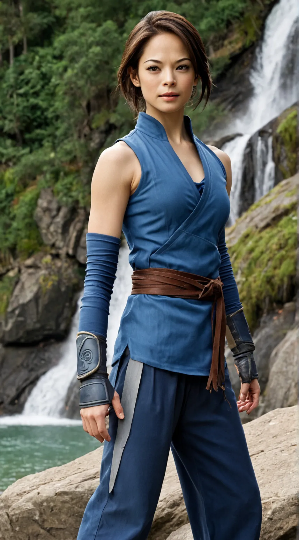 ai character: Avatar Korra background