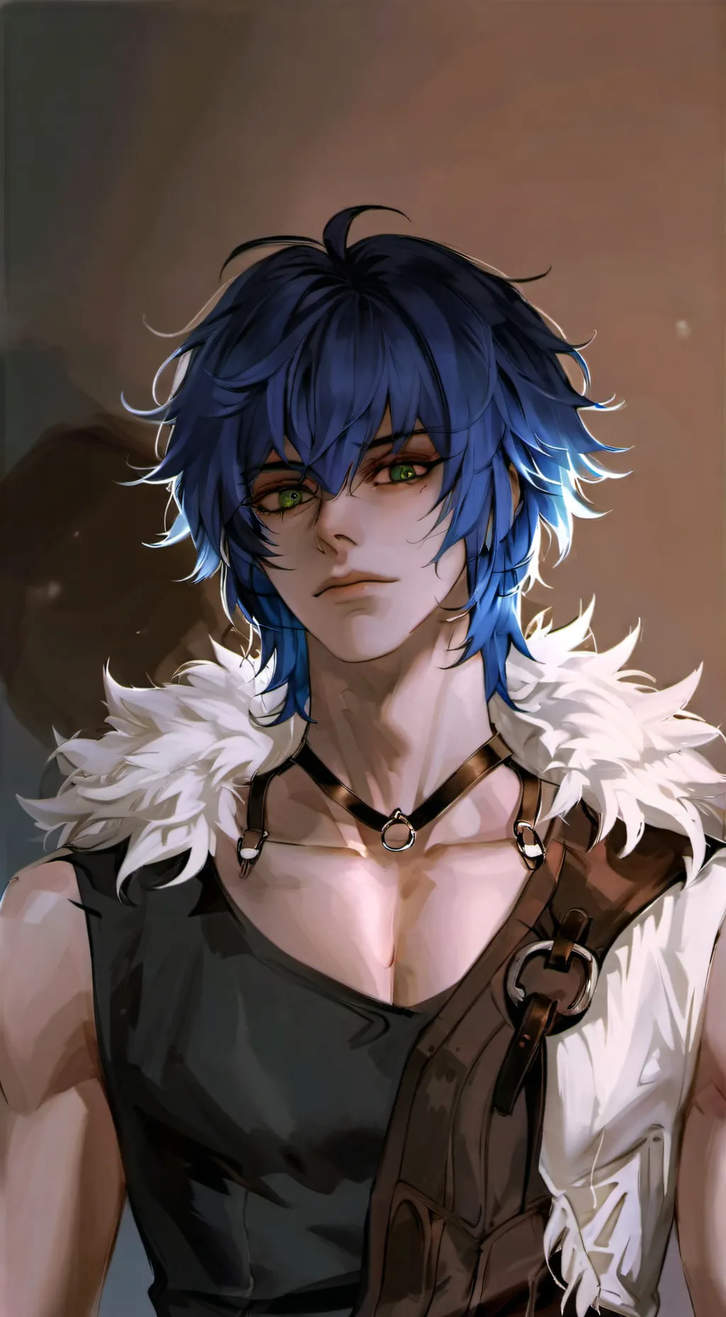 ai character: hashira Inosuke background
