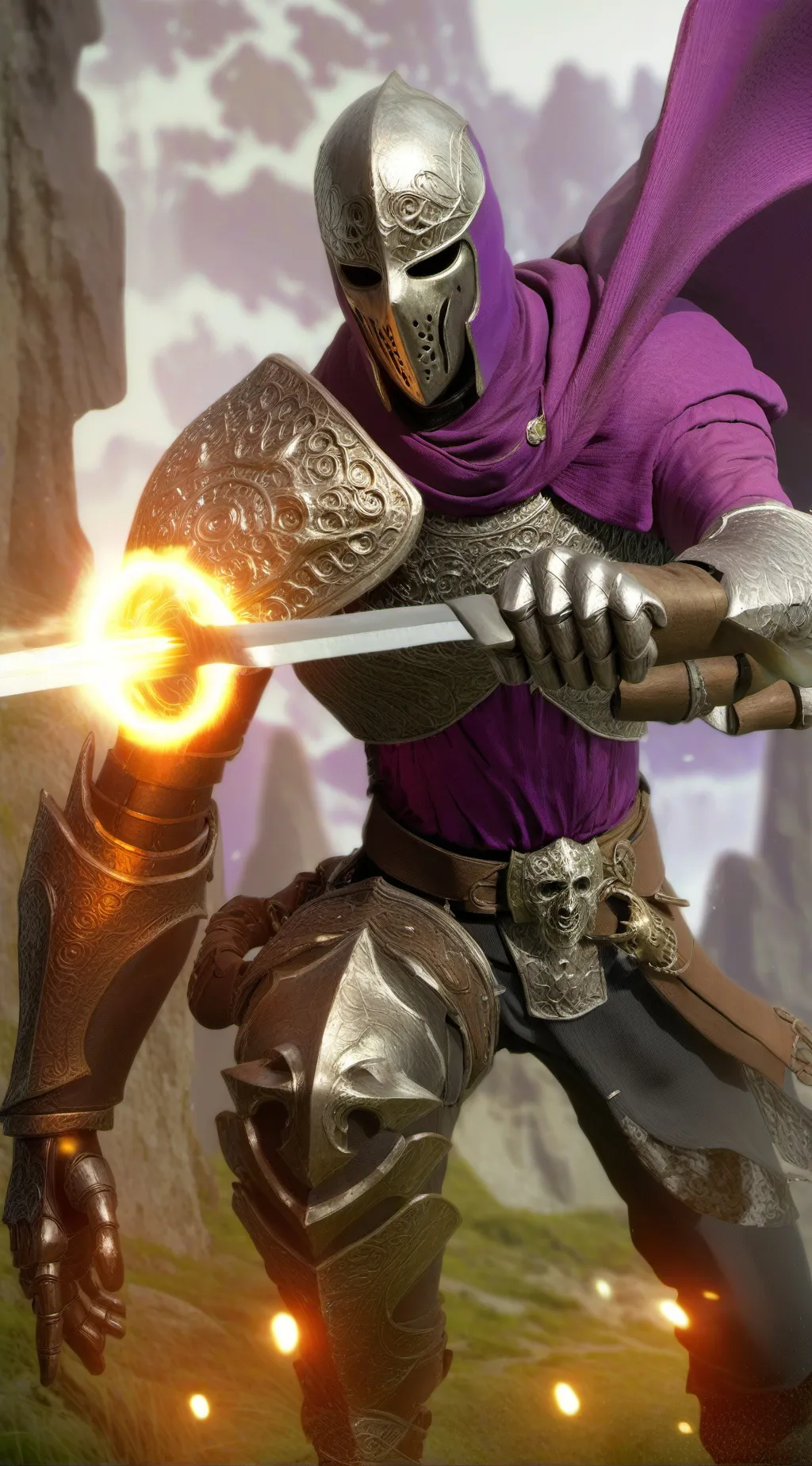 ai character: Leader solder background