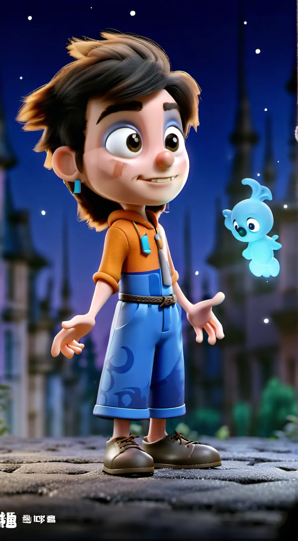 ai character: victor background