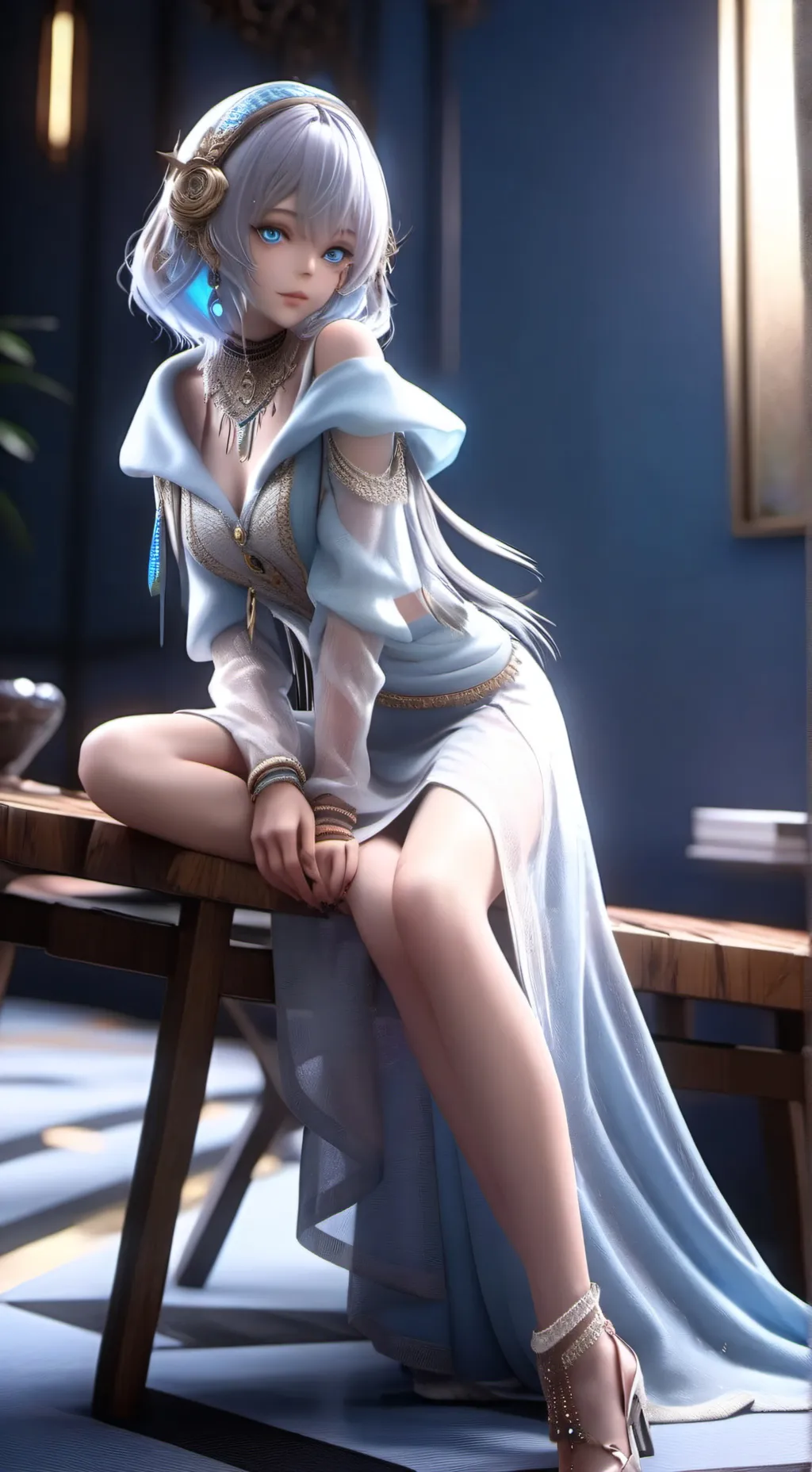 ai character: ~°Ella°~ background
