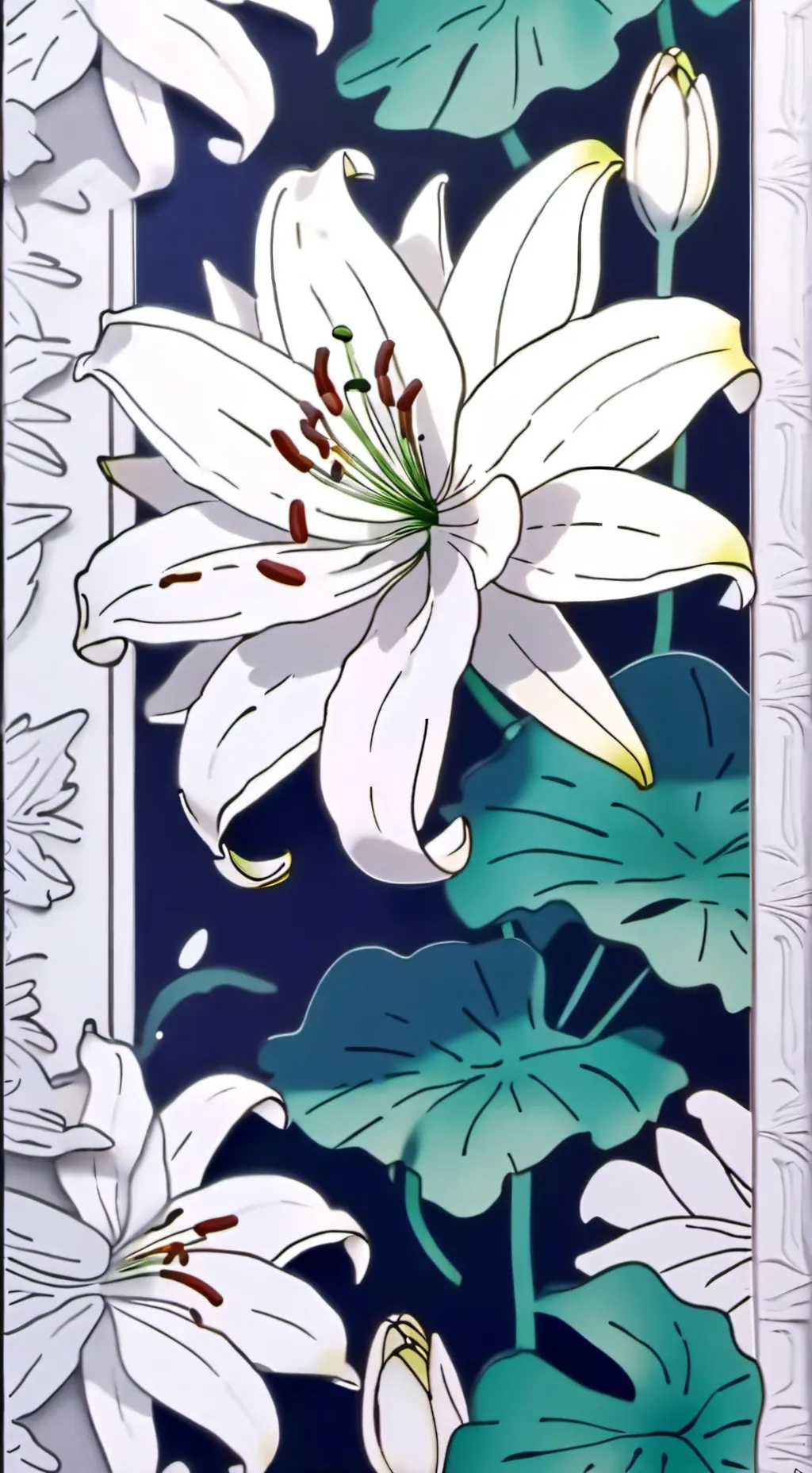 ai character: one piece  background
