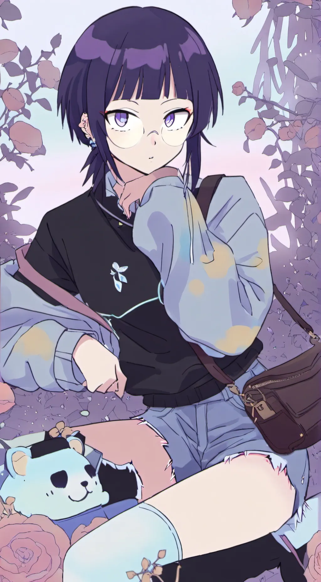 ai character: Kyoka Jirou  background
