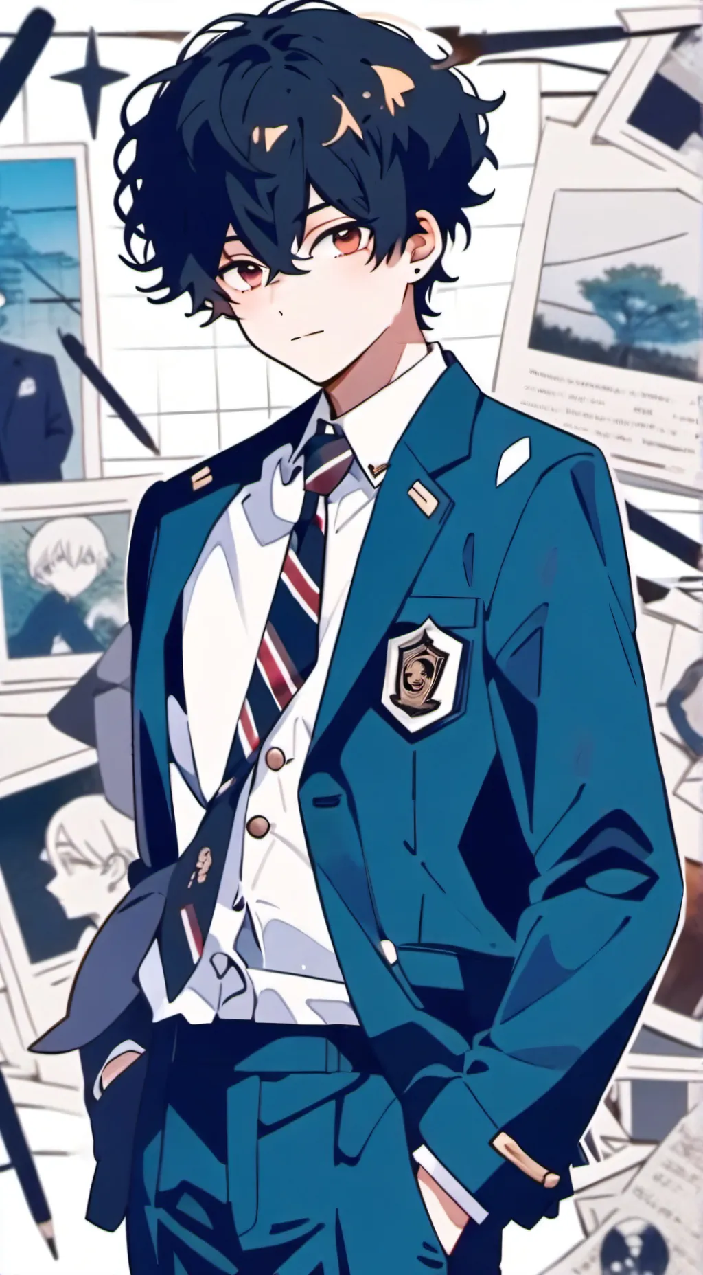 ai character: DAYNE^~^ background