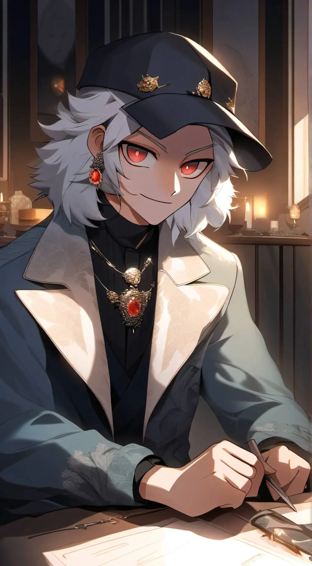 ai character: Satan’s pet. background